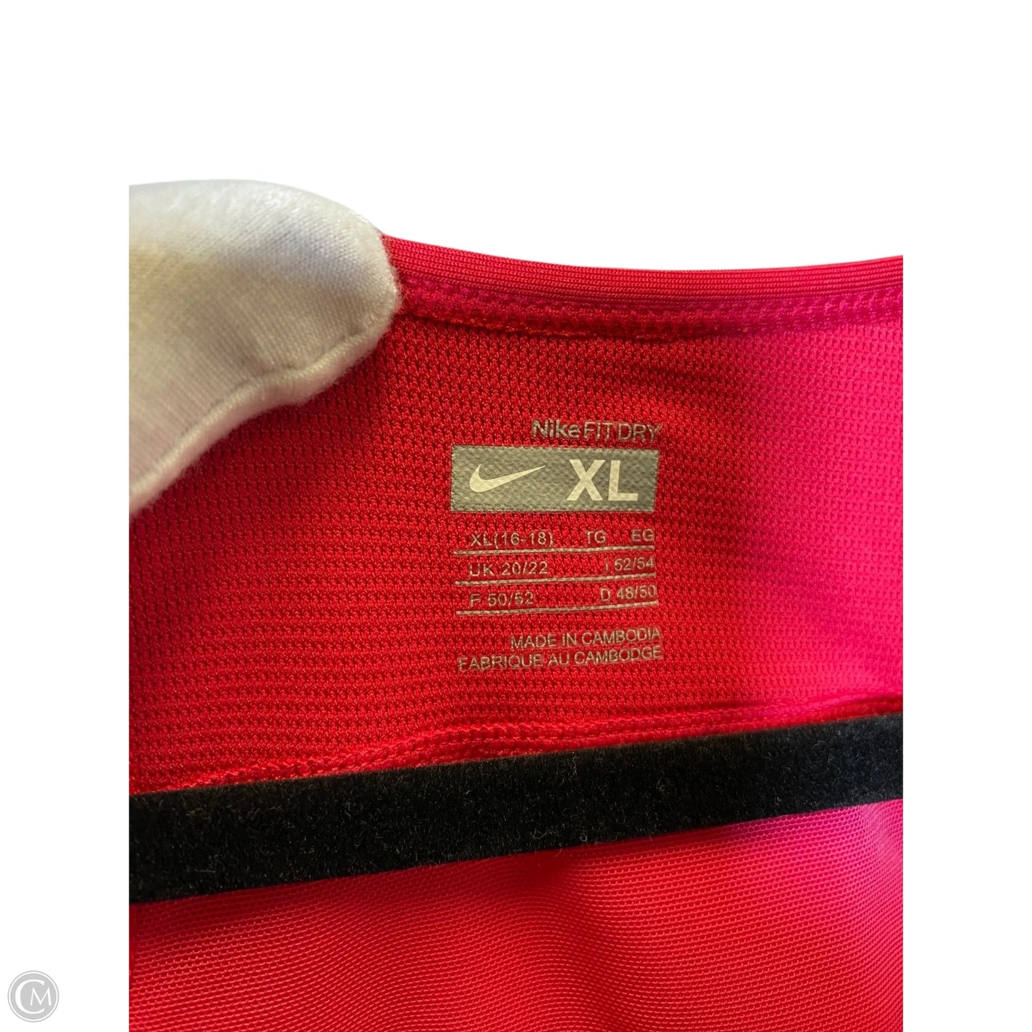 Athletic Tank Top By Nike In Pink, Size: Xl