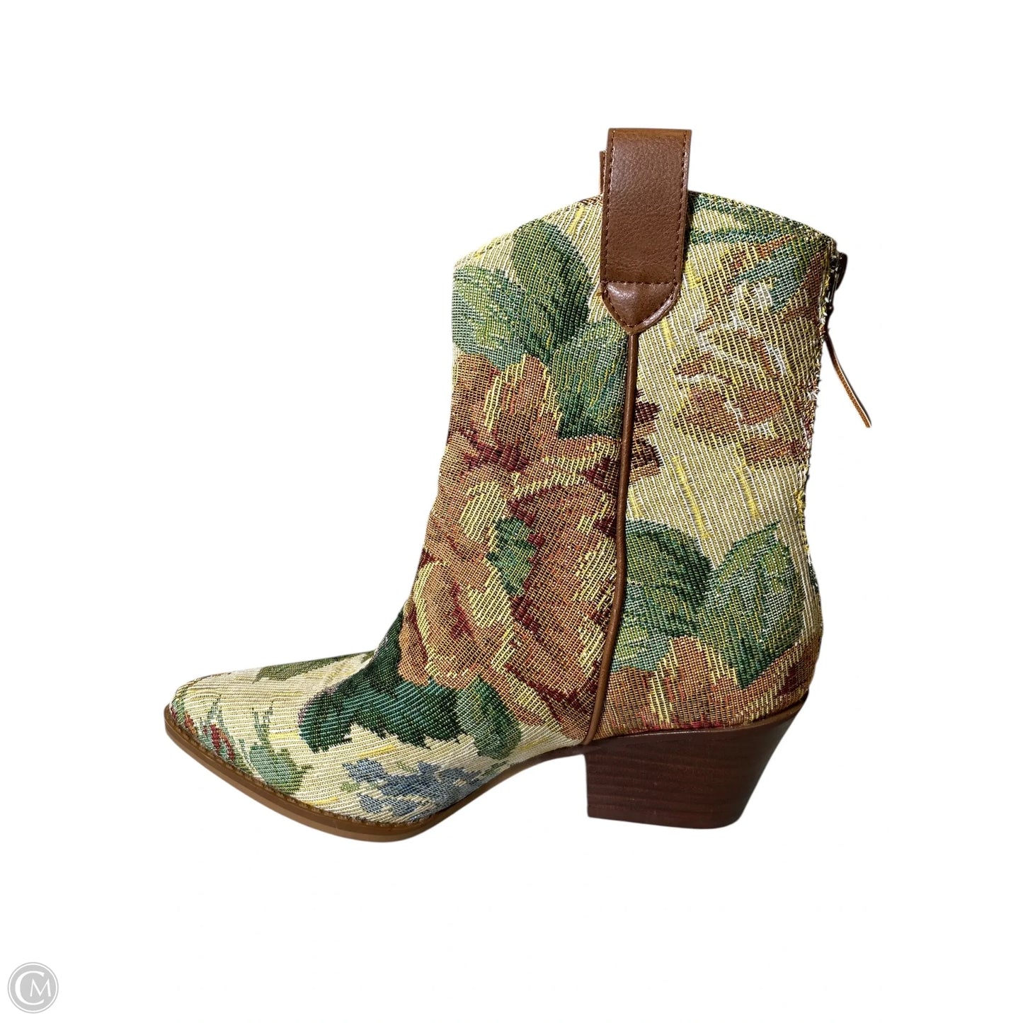 Boots Ankle Heels By Oasis Society In Multi-colored, Size: 7
