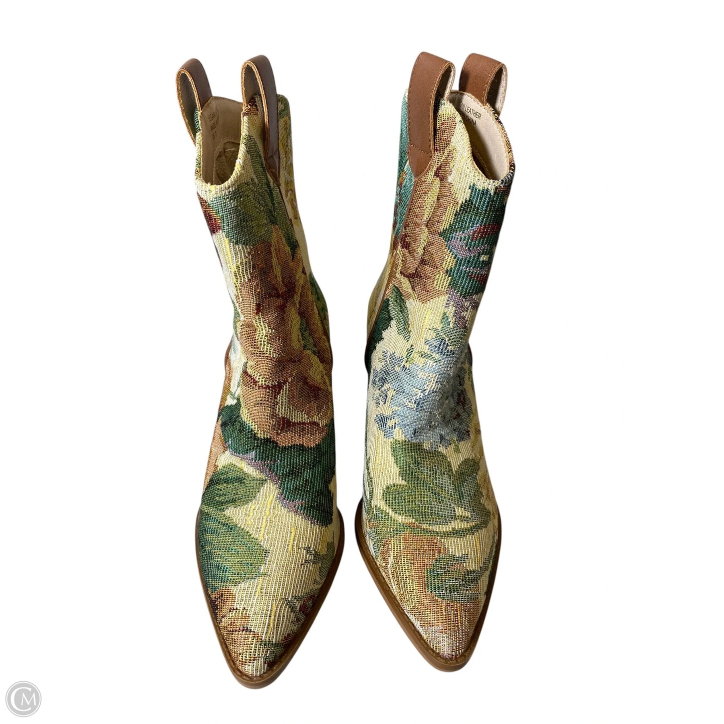 Boots Ankle Heels By Oasis Society In Multi-colored, Size: 7