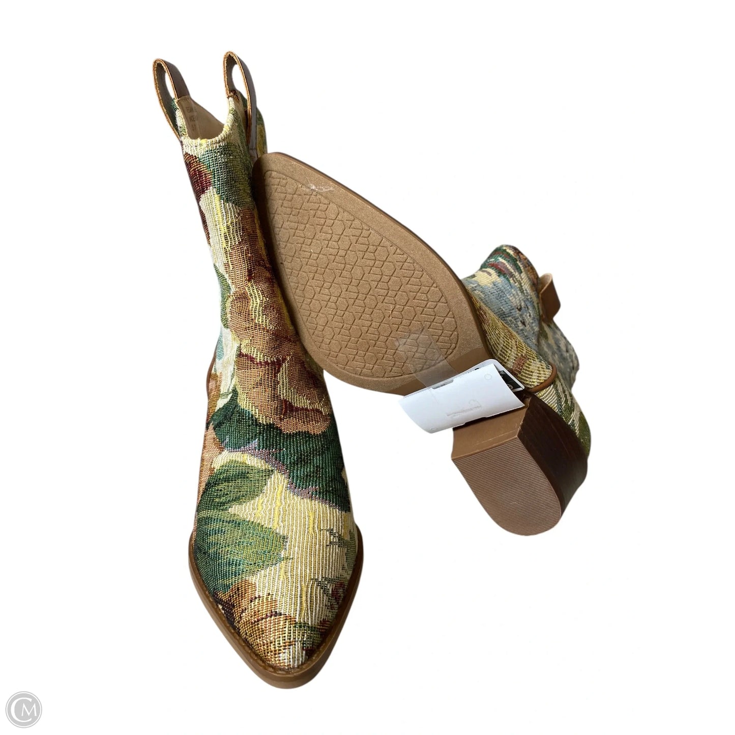 Boots Ankle Heels By Oasis Society In Multi-colored, Size: 7