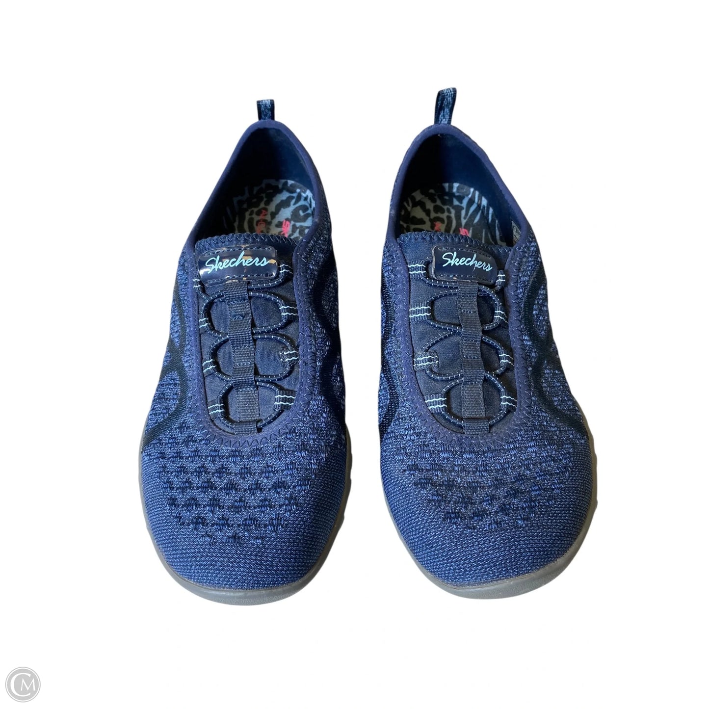 Shoes Flats By Skechers In Navy, Size: 8