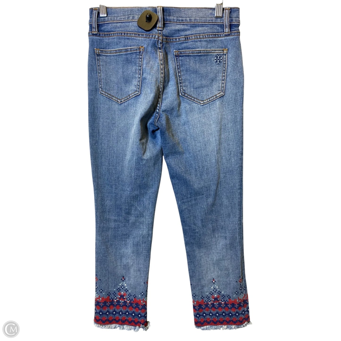 Pants Denim Designer By Tory Burch In Multi-colored, Size: 2