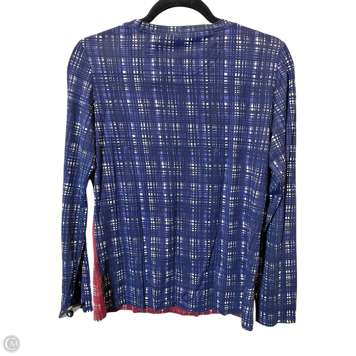 Top Long Sleeve Designer By Tory Burch In Multi-colored, Size: S