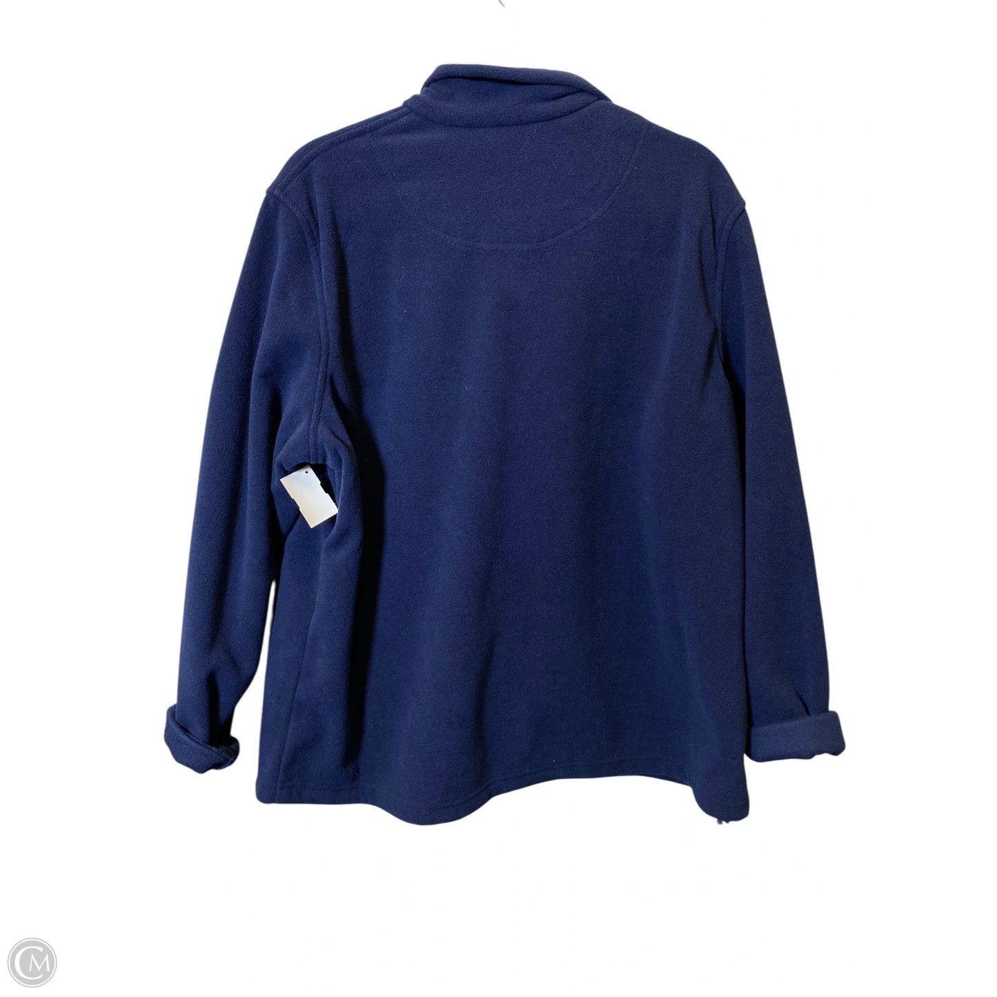 Sweatshirt Collar By Natural Reflections In Navy, Size: 1x