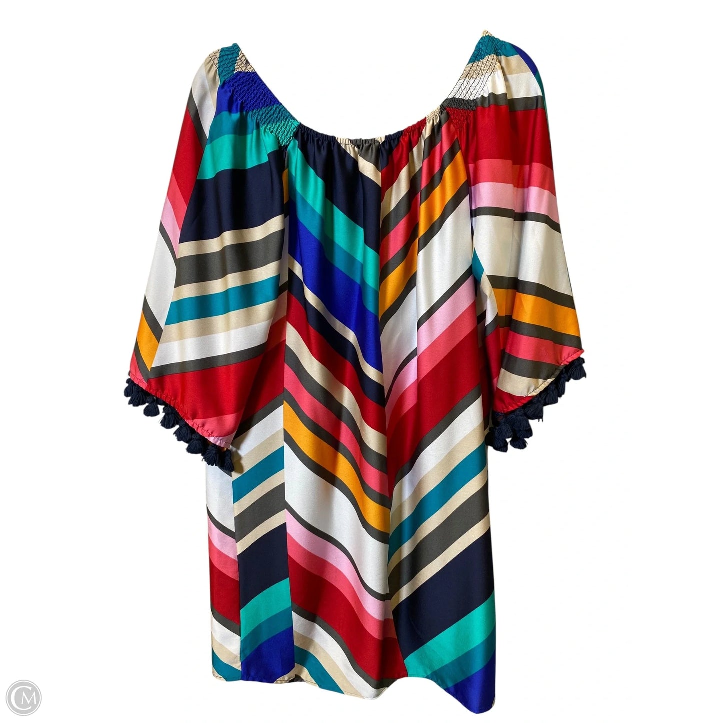 Dress Casual Short By Trina By Trina Turk In Multi-colored, Size: L