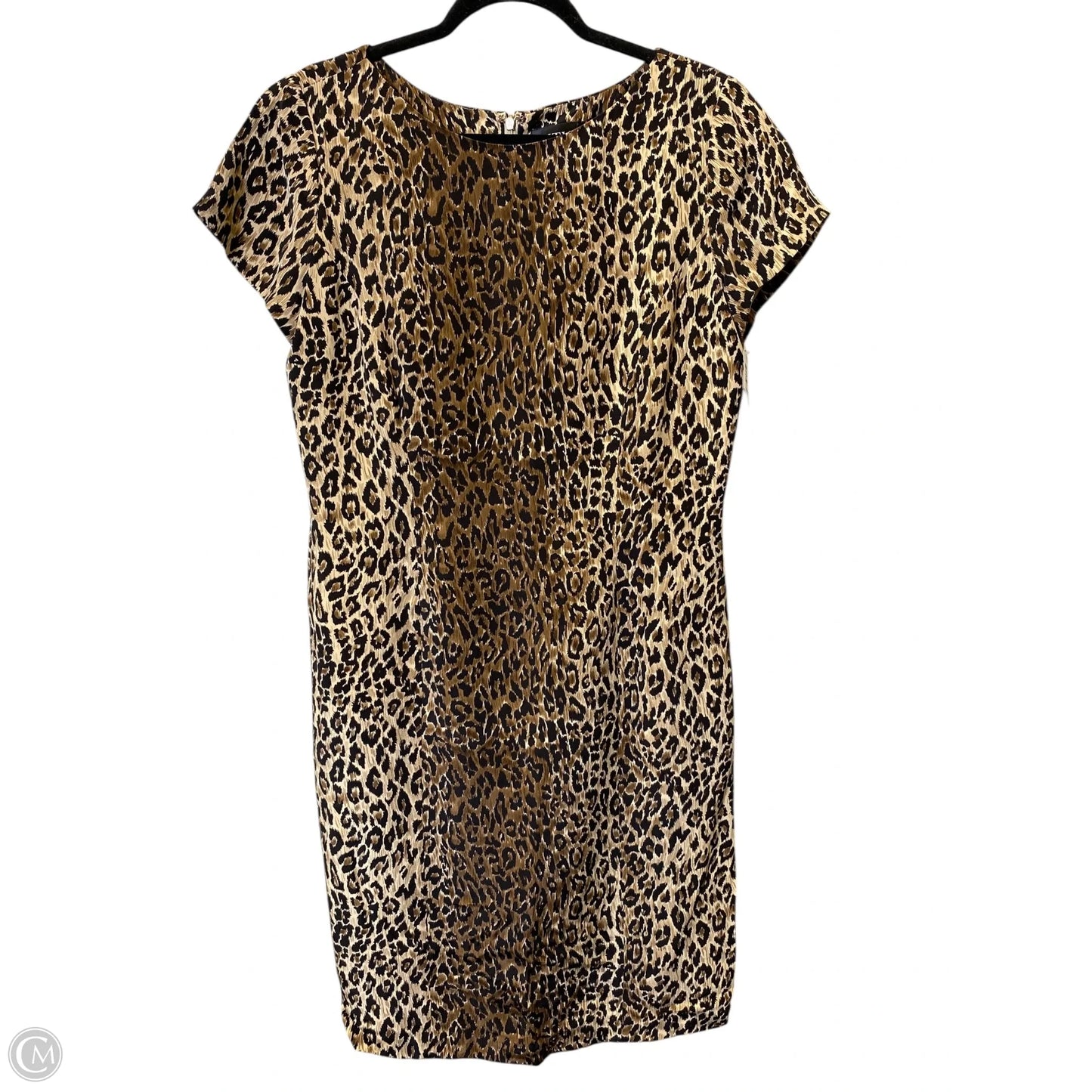 Dress Casual Midi By City Silk In Animal Print, Size: 10