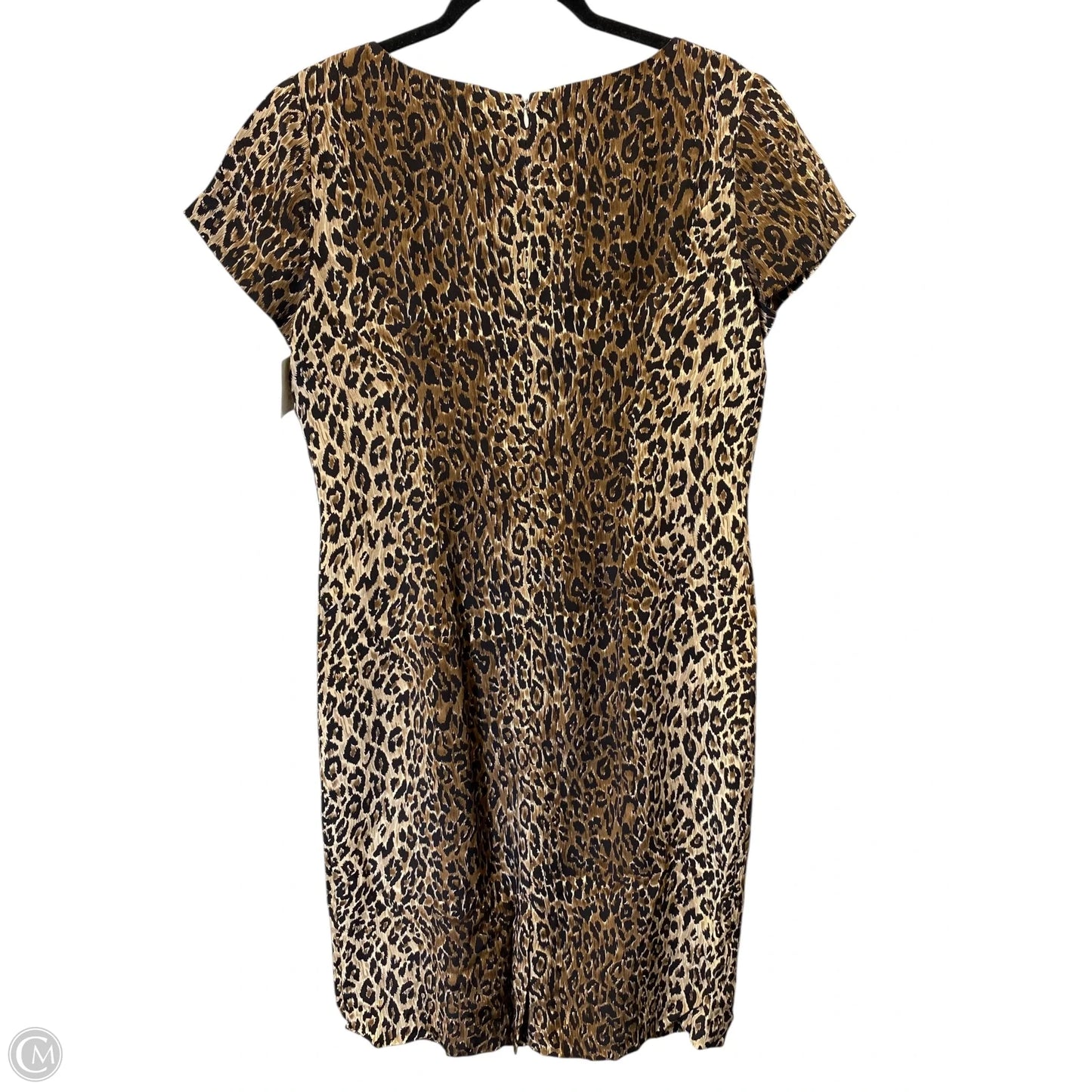 Dress Casual Midi By City Silk In Animal Print, Size: 10