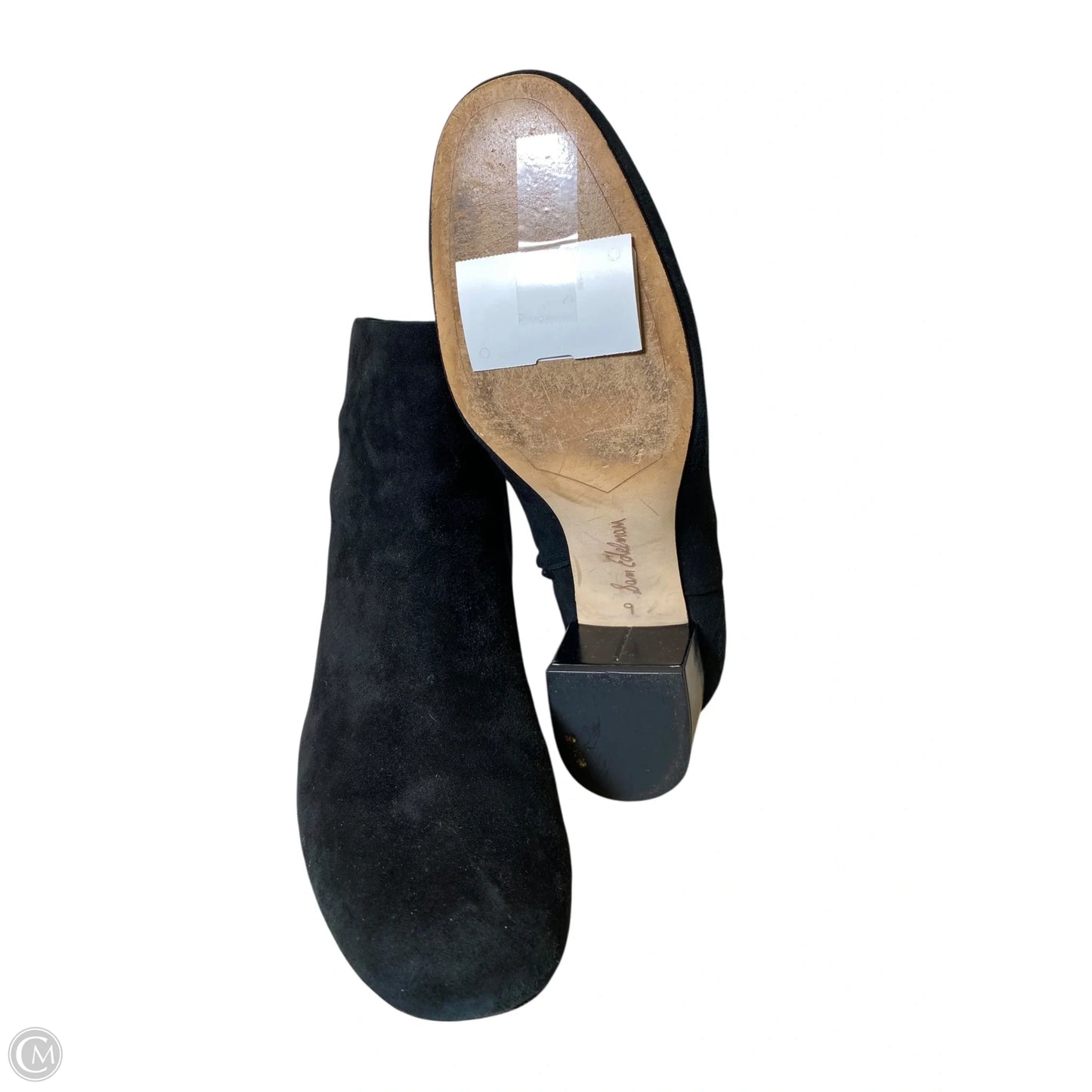 Boots Ankle Heels By Sam Edelman In Black, Size: 9