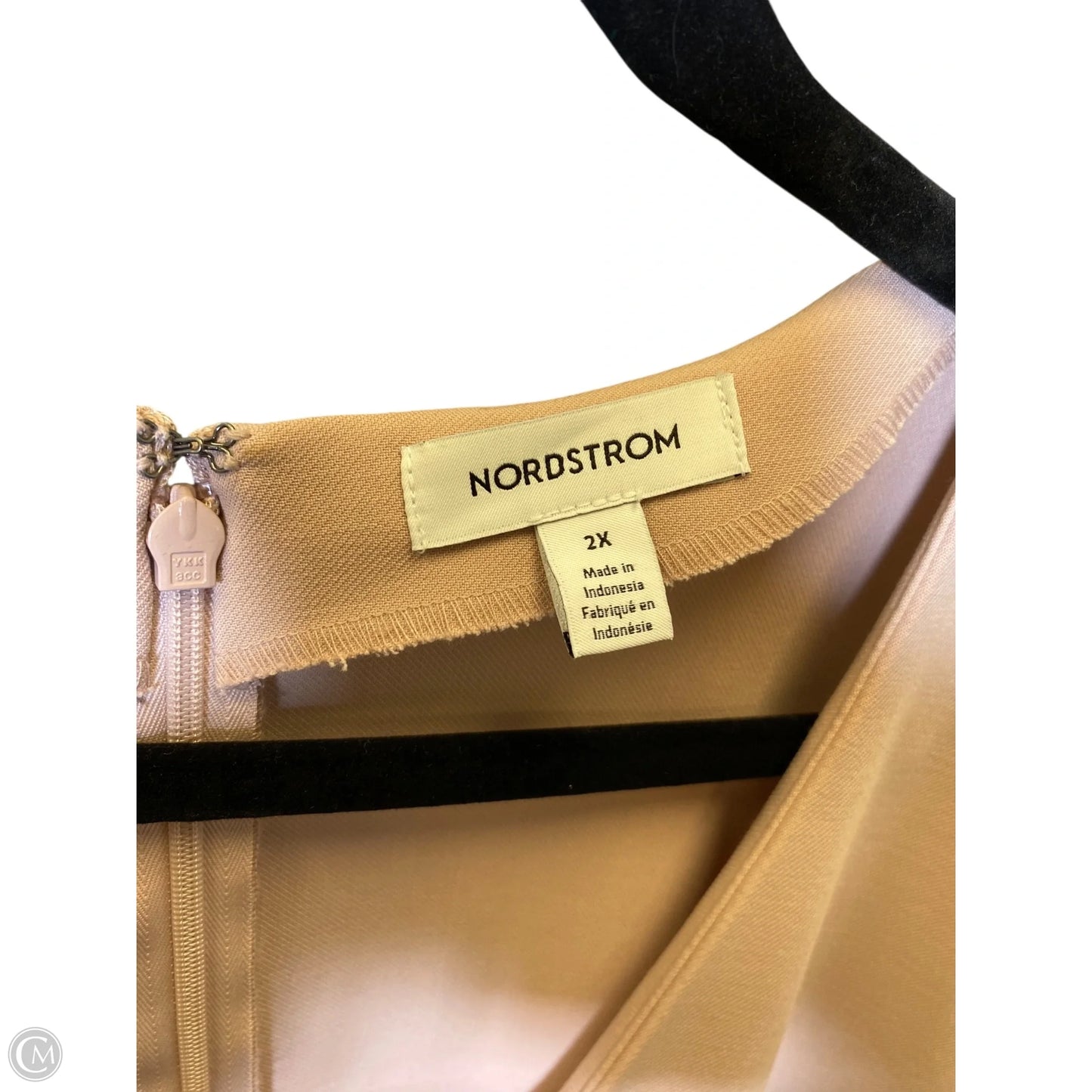 Dress Casual Midi By Nordstrom In Pink, Size: 2x