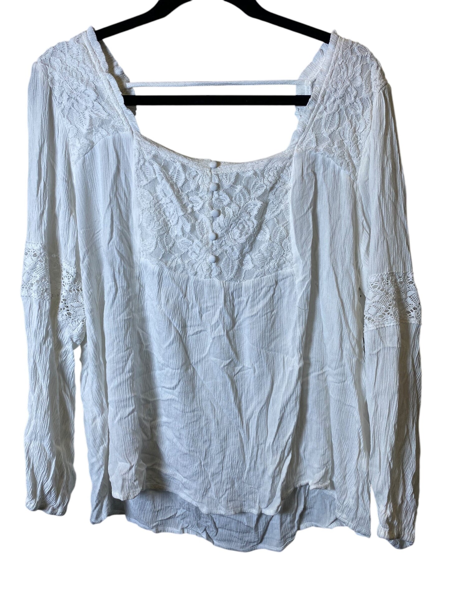 Top Long Sleeve By Maurices Size: Xxl