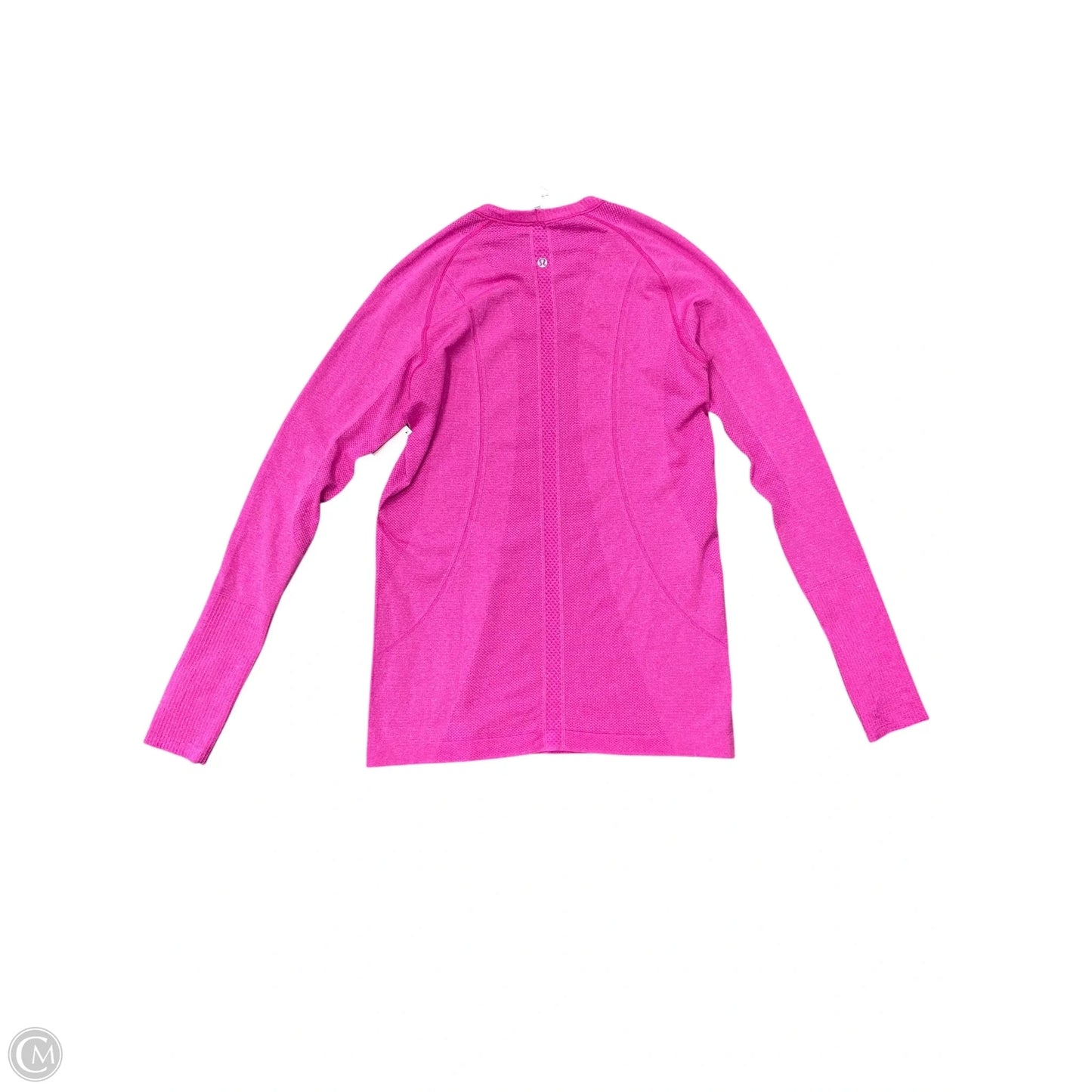 Athletic Top Long Sleeve Crewneck By Lululemon In Pink, Size: 10