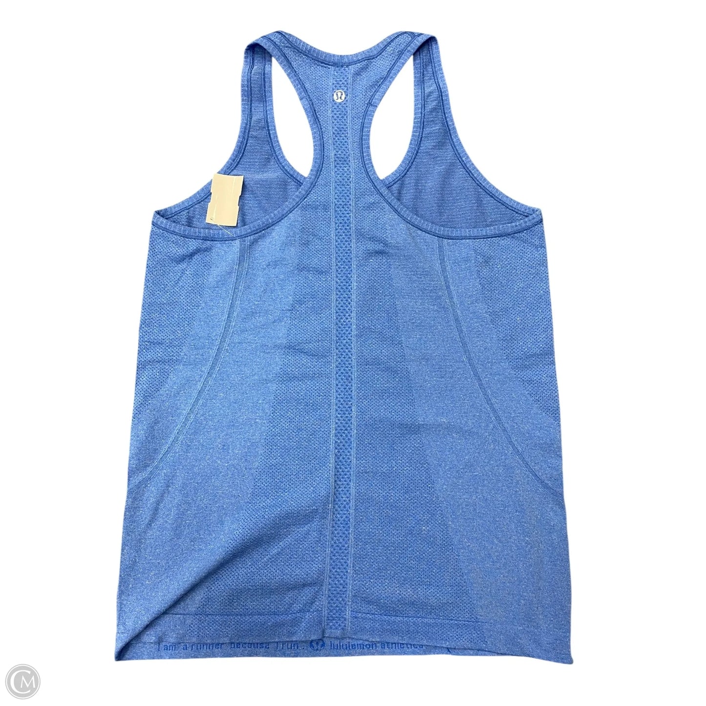Athletic Tank Top By Lululemon In Blue, Size: 10