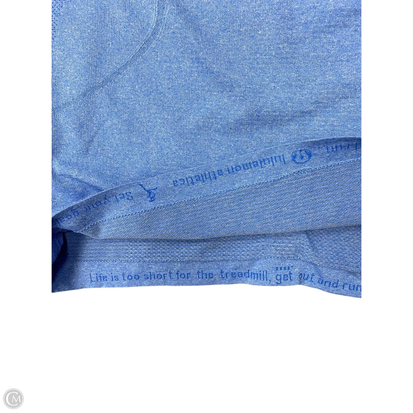Athletic Tank Top By Lululemon In Blue, Size: 10
