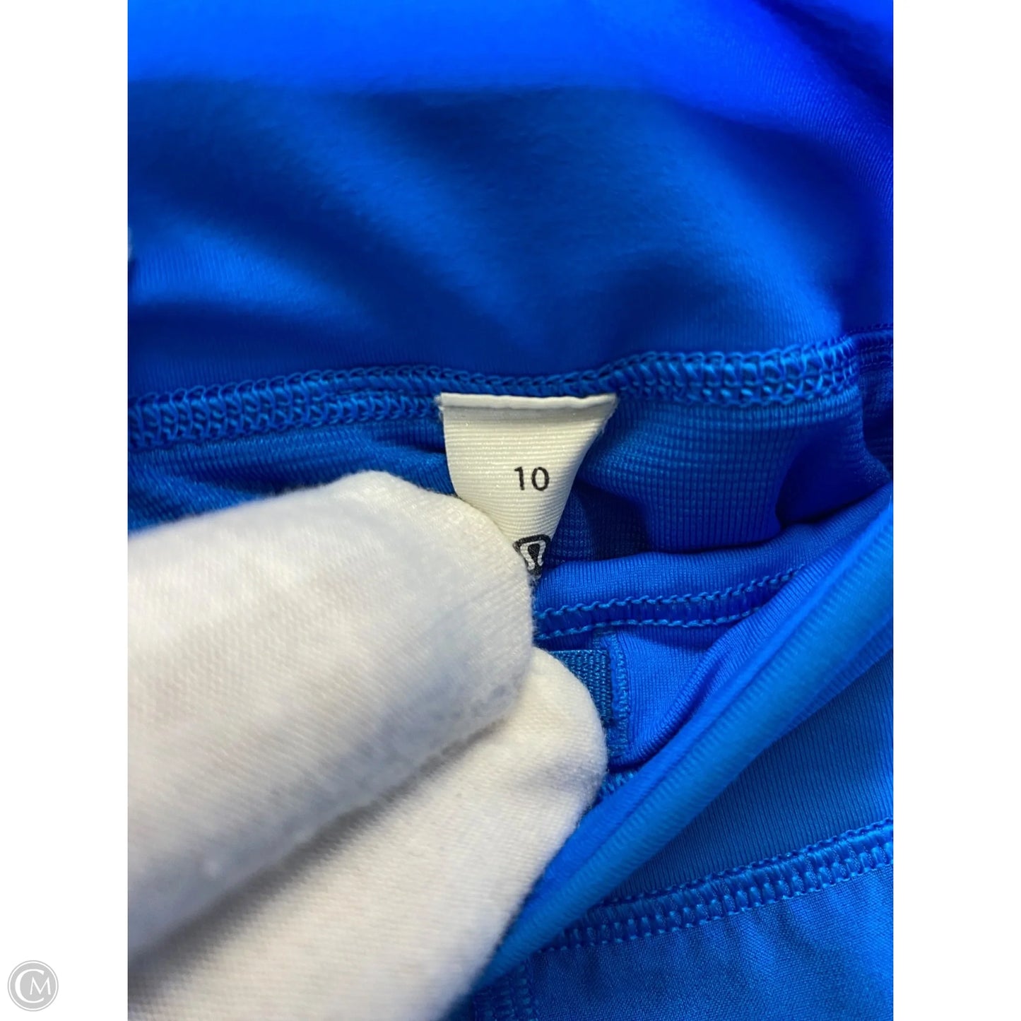 Athletic Shorts By Lululemon In Blue, Size: 10