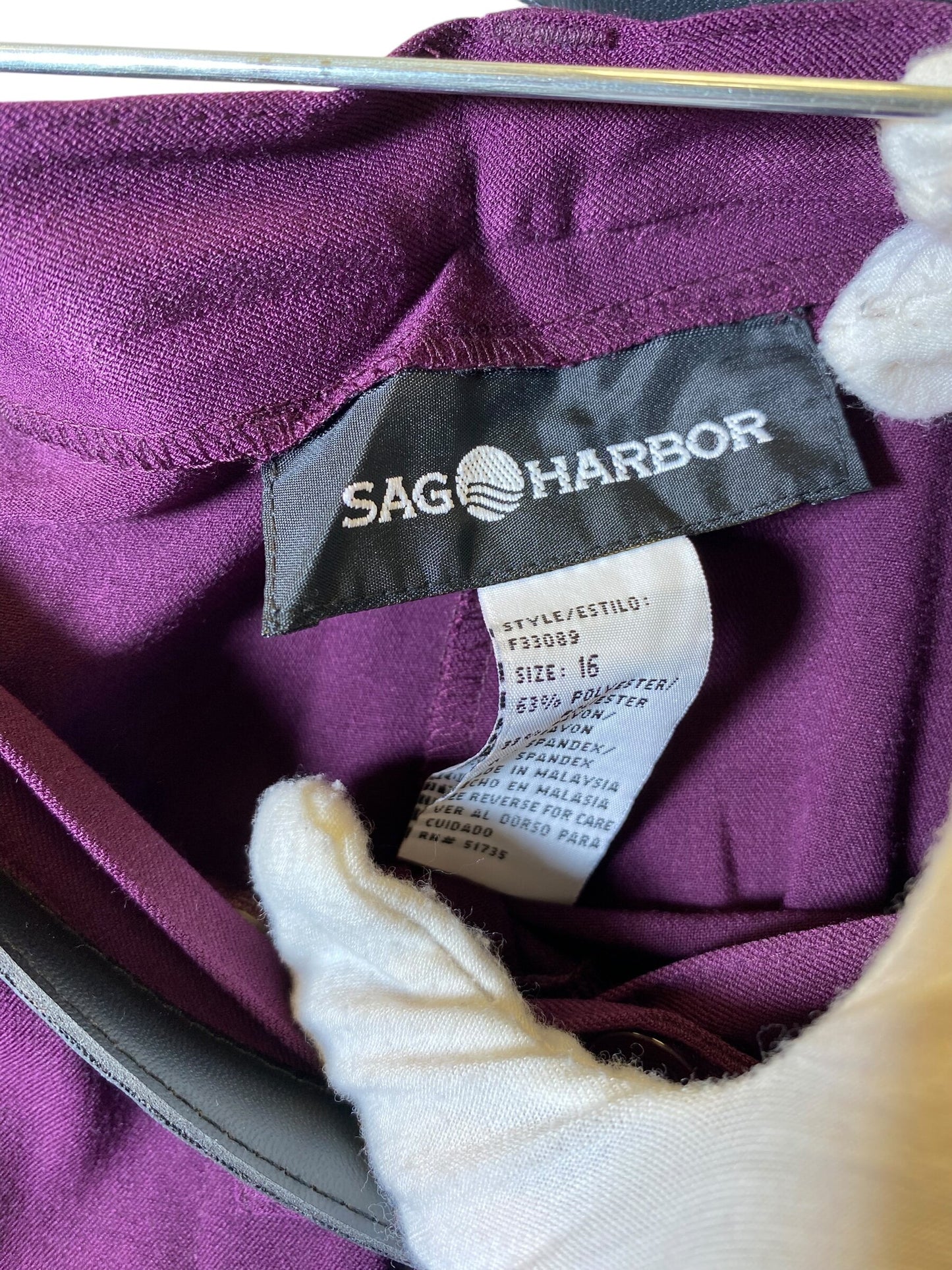 Pants Dress By Sag Harbor Size: 16