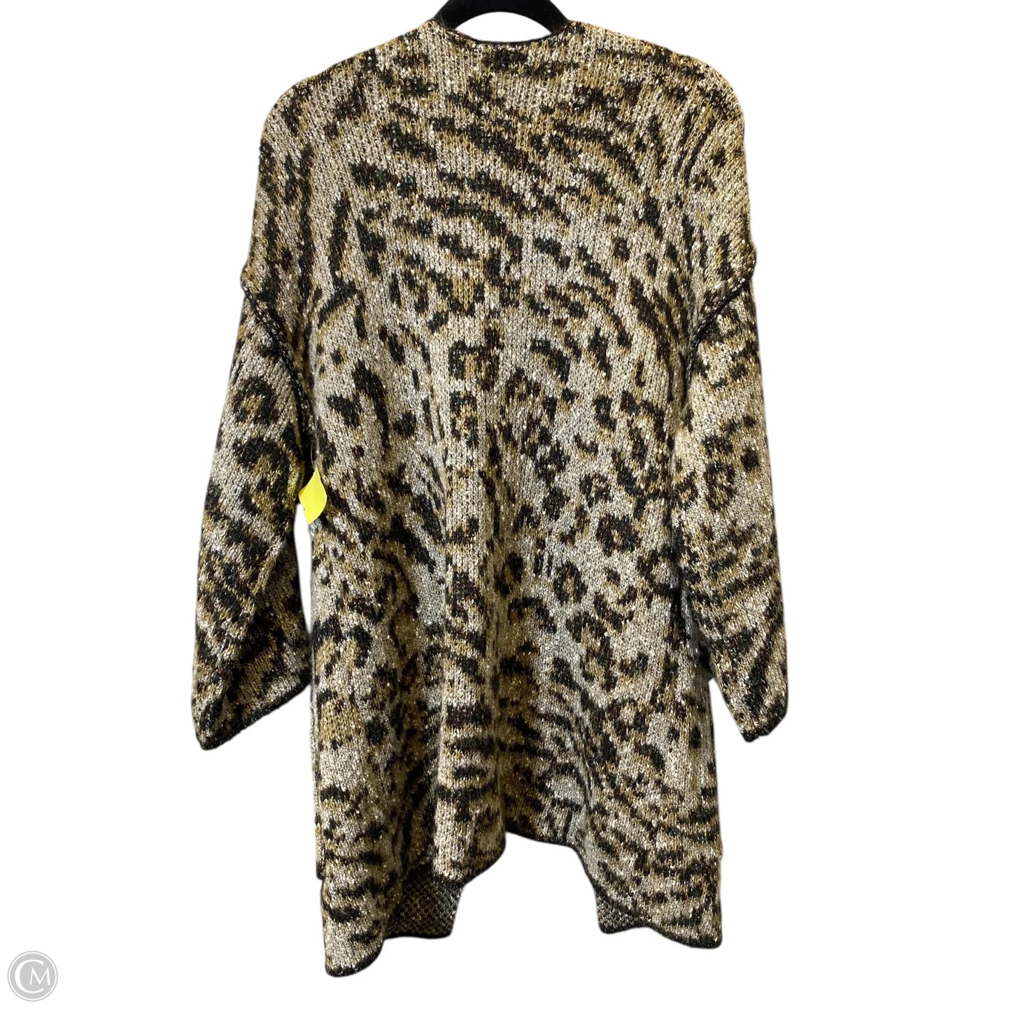 Cardigan By Democracy In Animal Print, Size: M