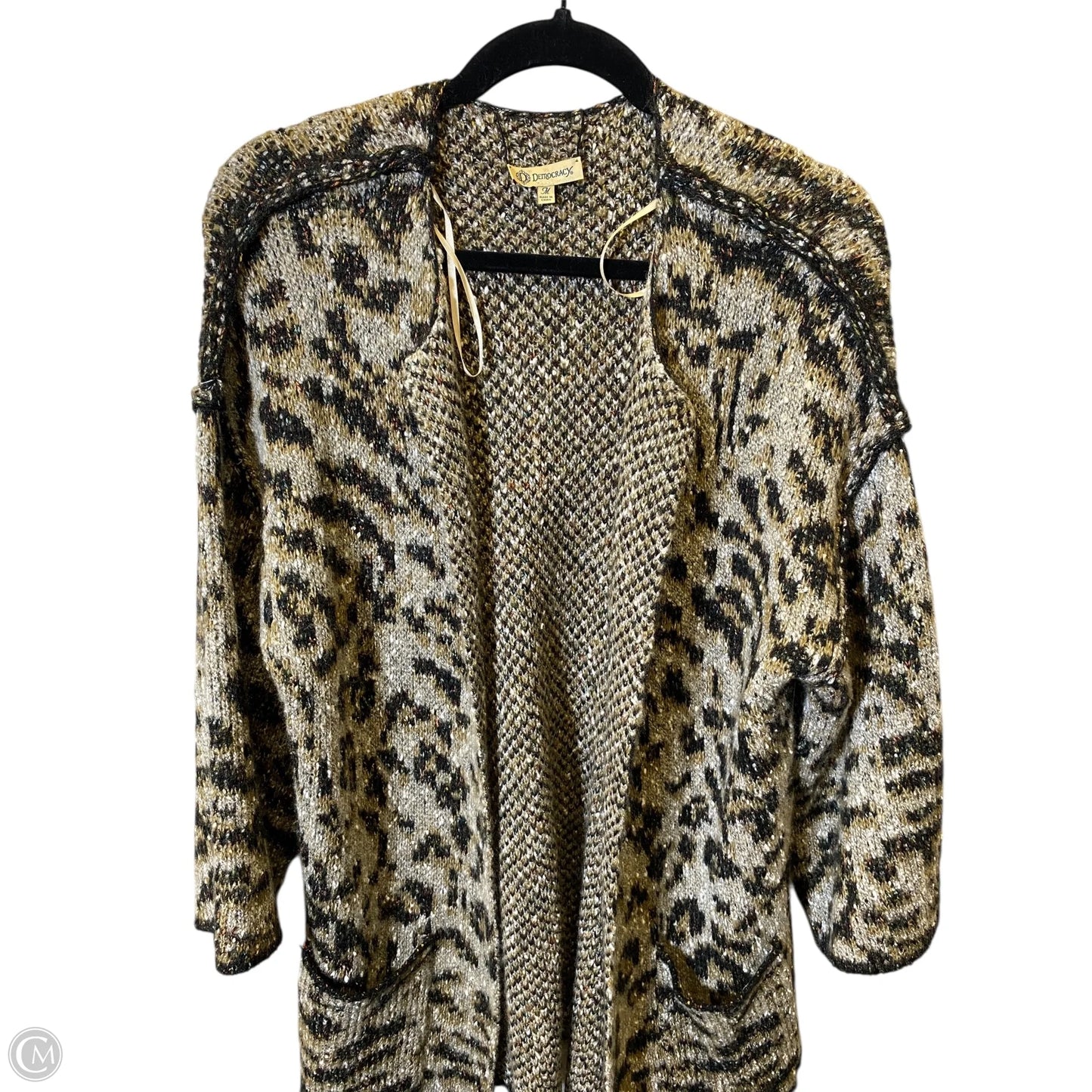 Cardigan By Democracy In Animal Print, Size: M