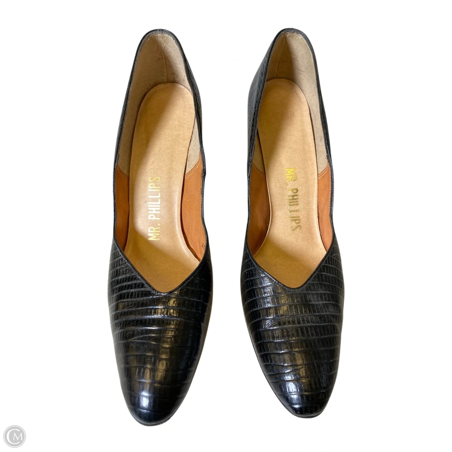 Shoes Heels Kitten By Clothes Mentor In Black, Size: 10