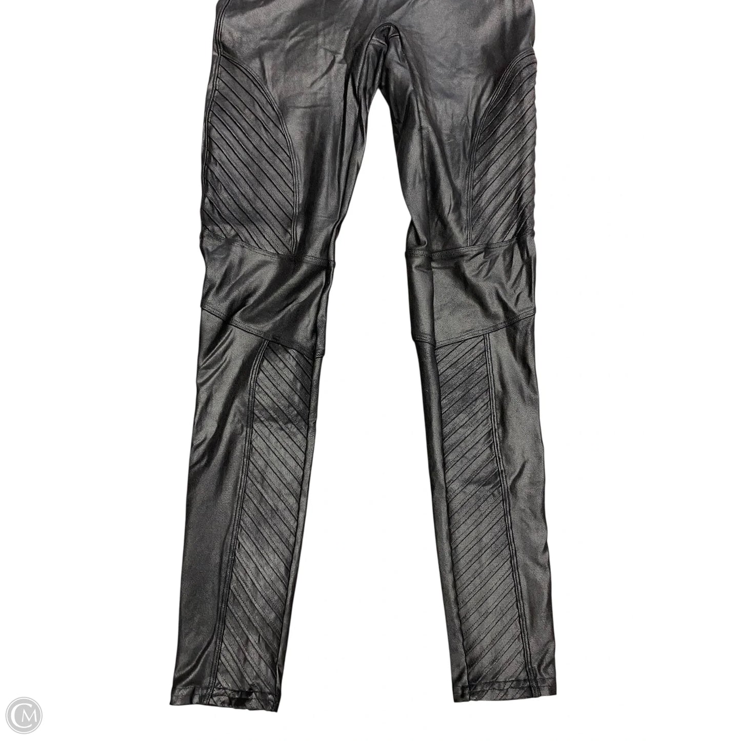 Athletic Leggings By Spanx In Black, Size: M