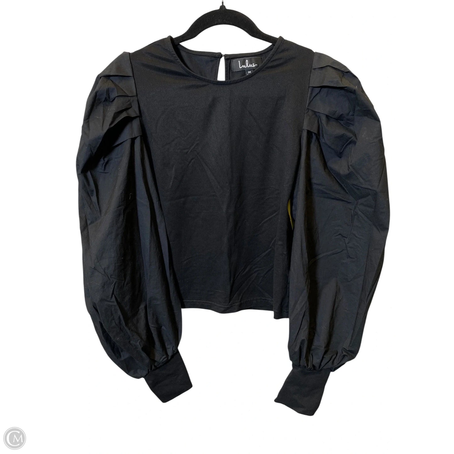 Top Long Sleeve By Lulus In Black, Size: M