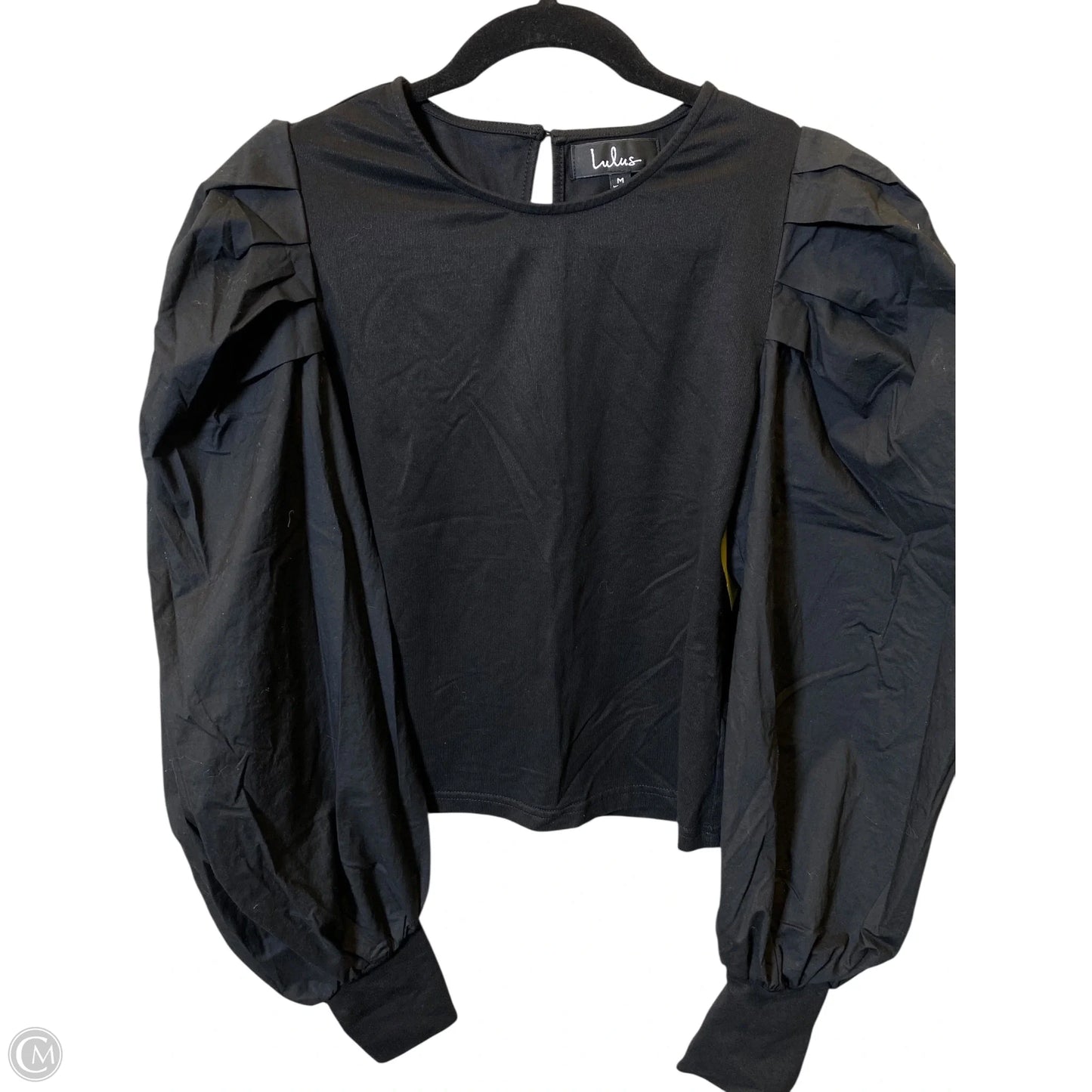 Top Long Sleeve By Lulus In Black, Size: M