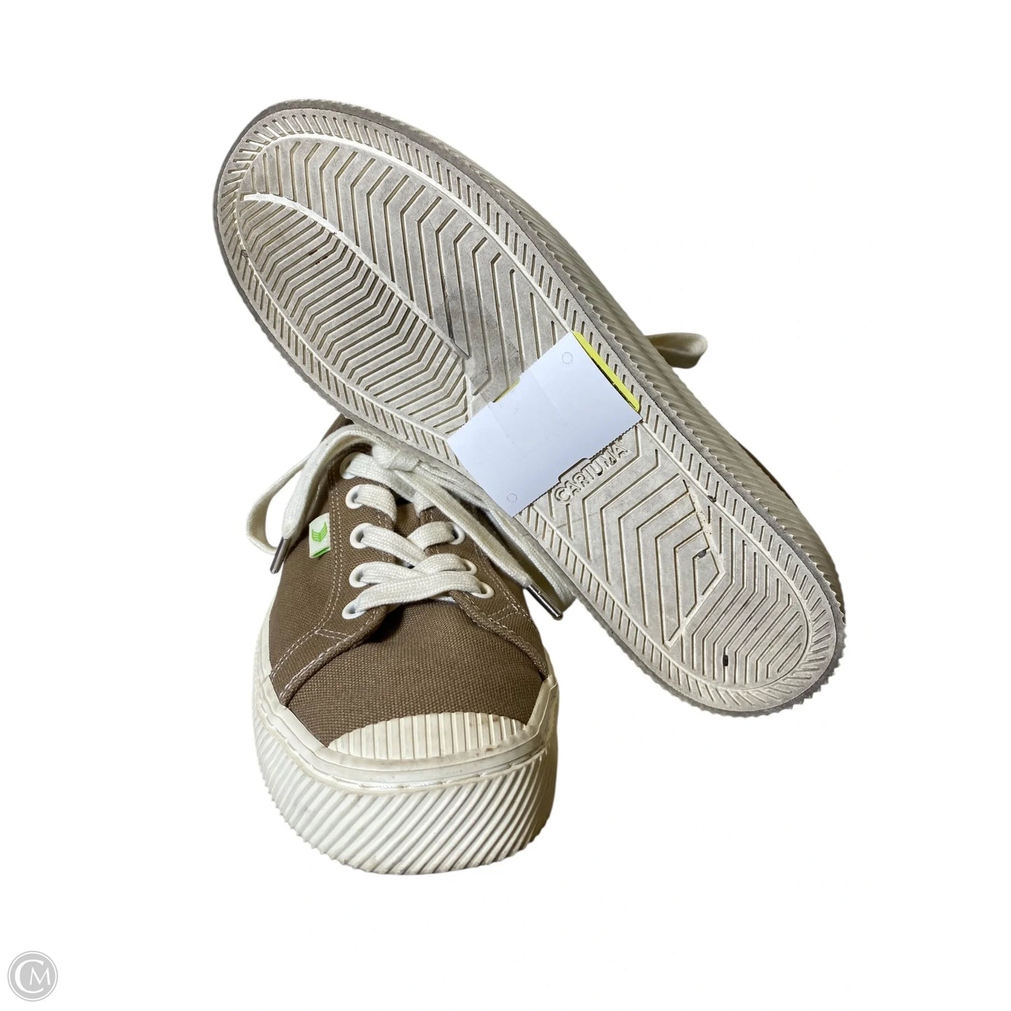 Shoes Flats By Cariuma In Brown & Cream, Size: 8