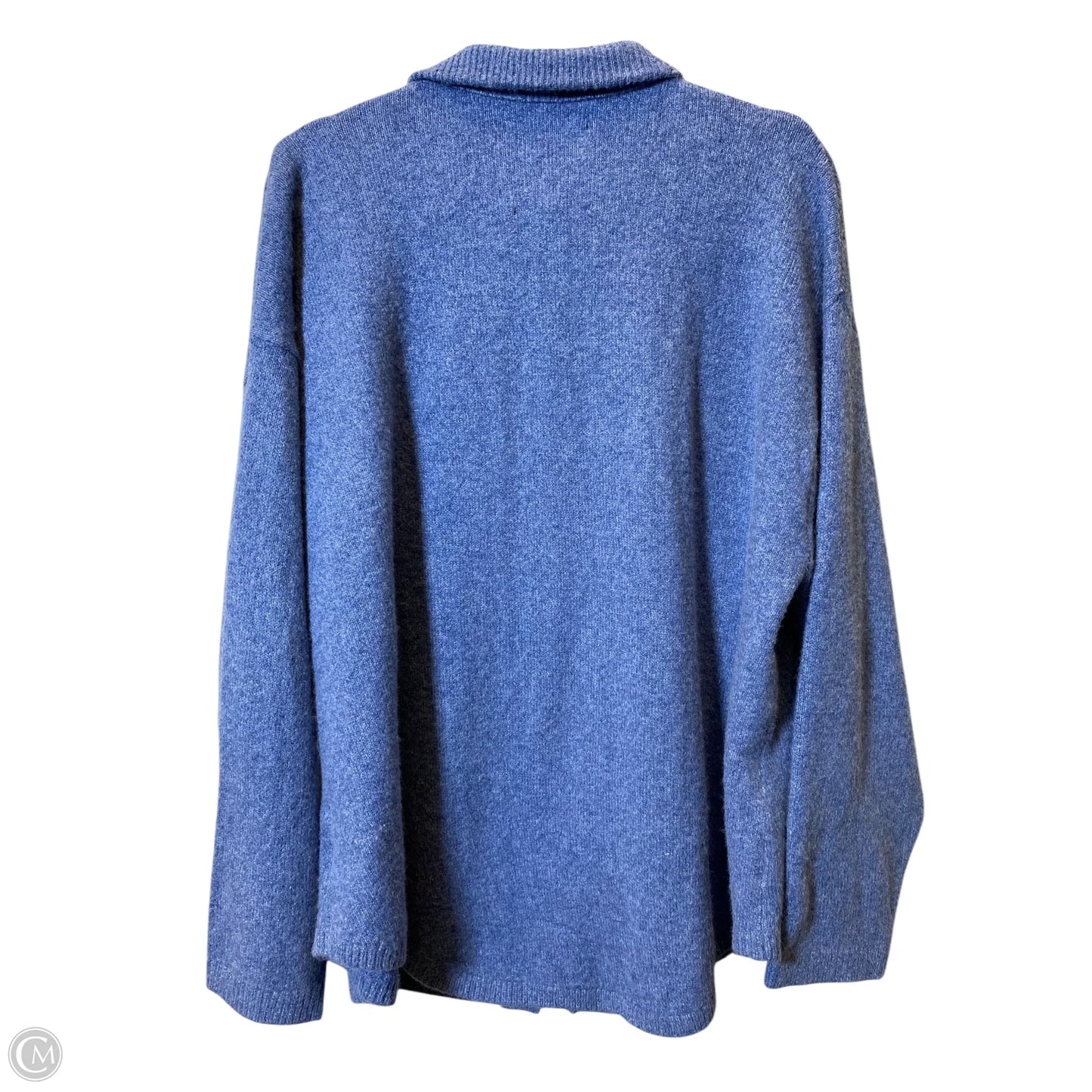 Sweater Cardigan By Aerie In Blue, Size: L