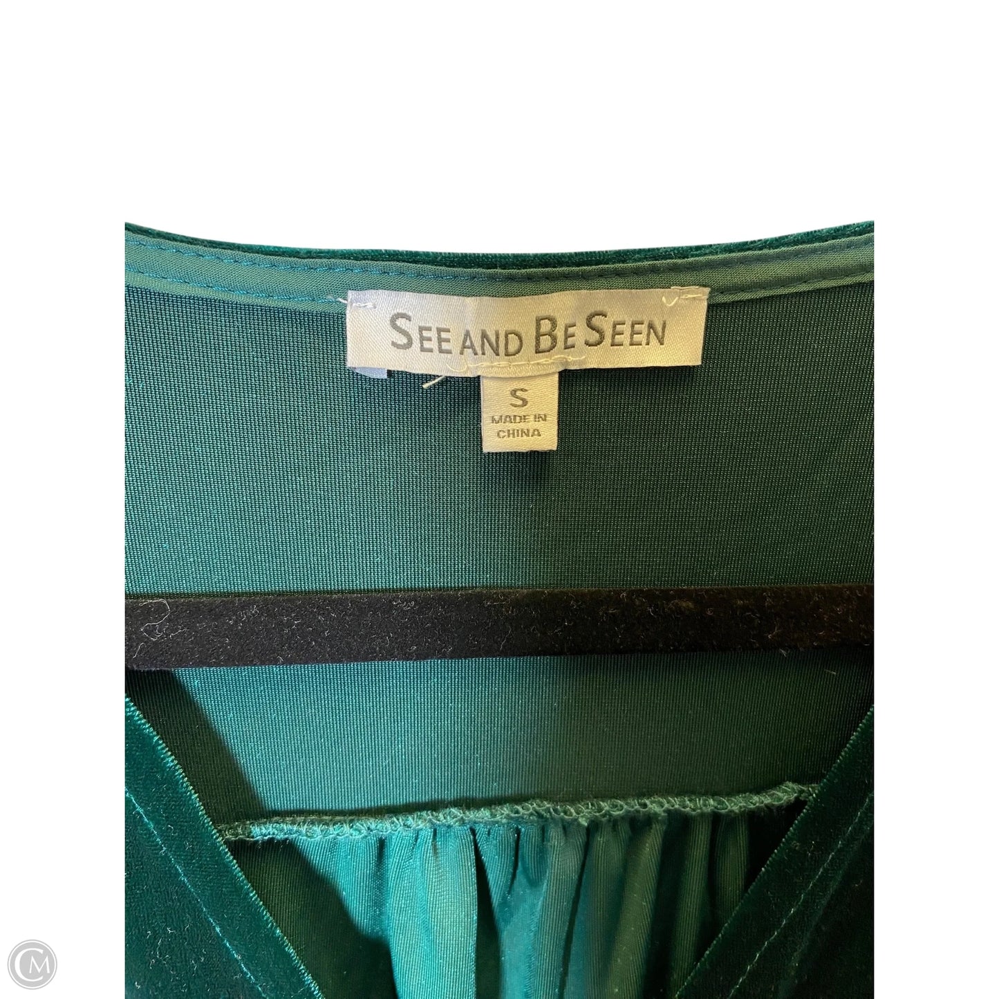 Dress Casual Midi By See And Be Seen In Green, Size: S