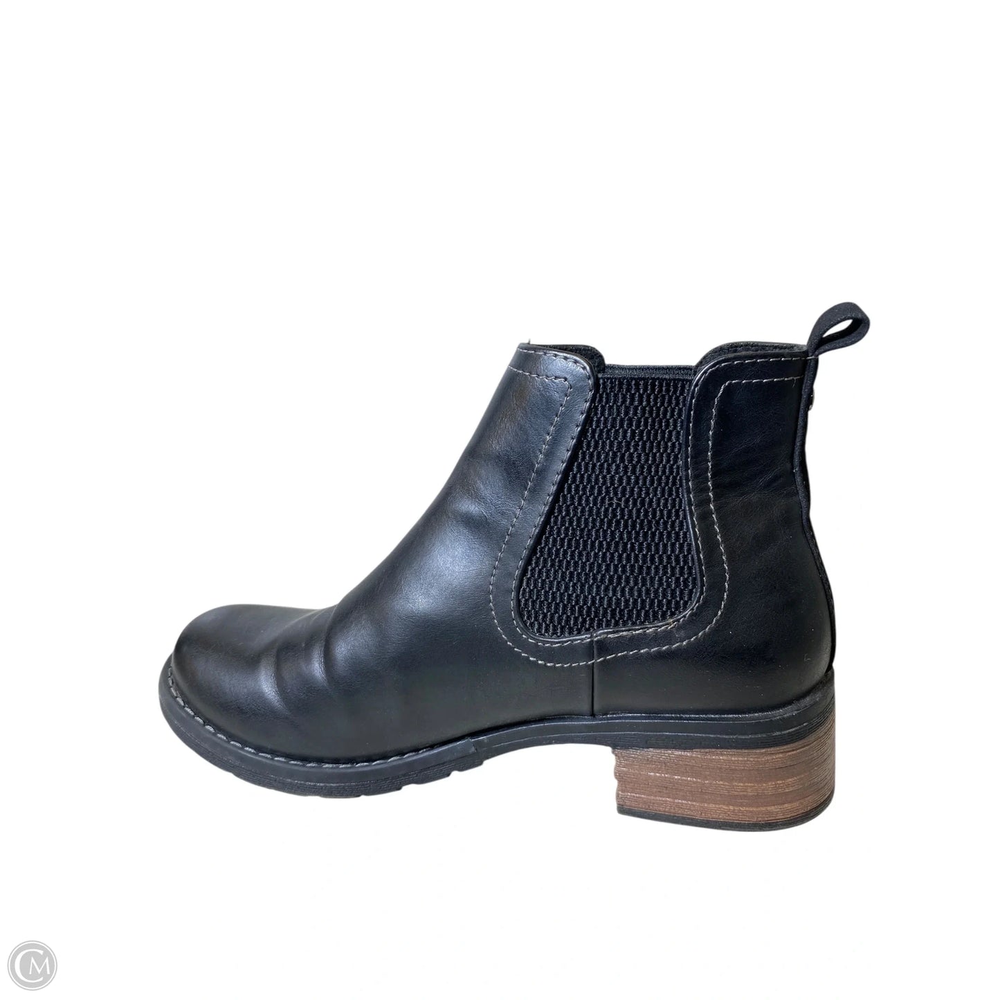 Boots Ankle Heels By Eastland In Black, Size: 7