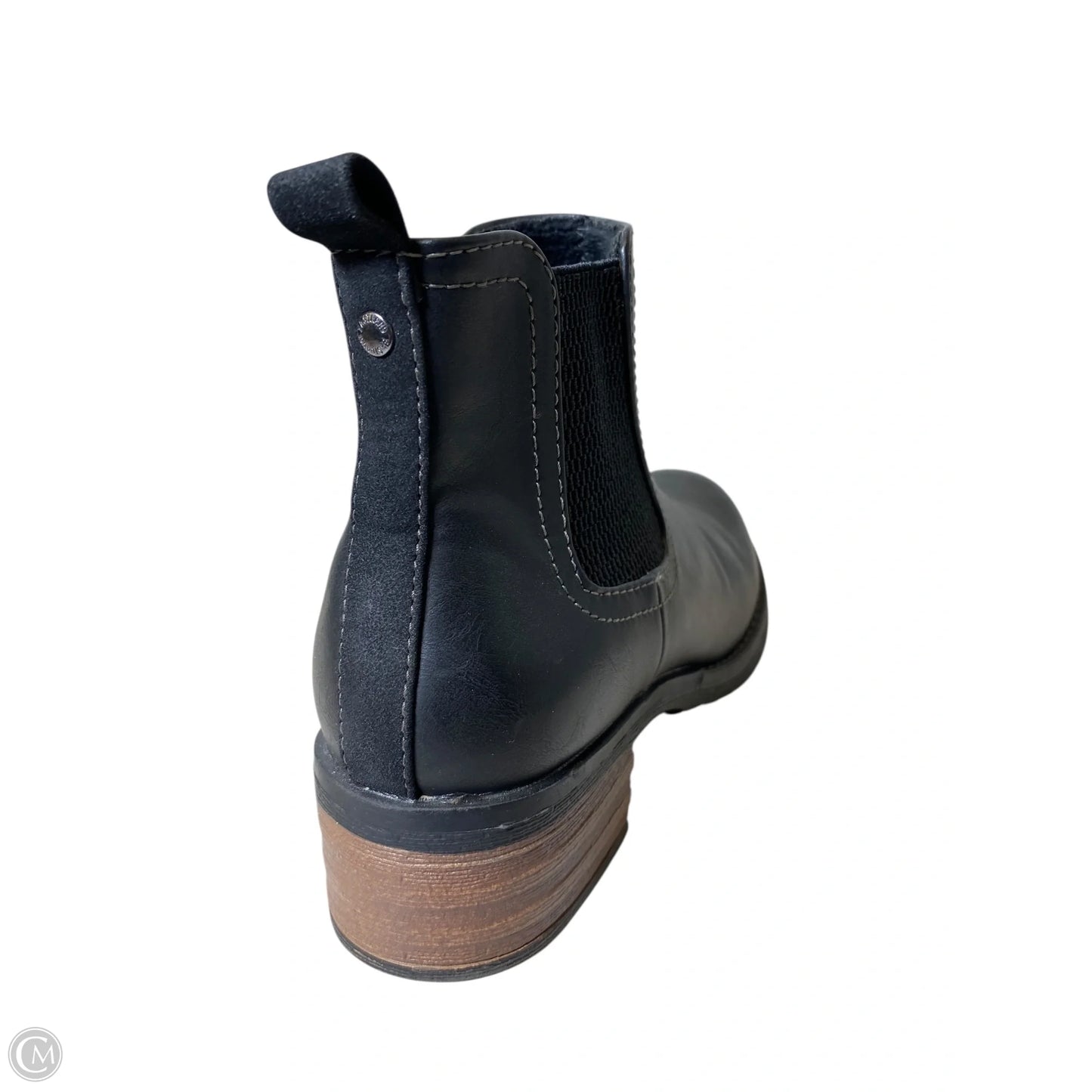 Boots Ankle Heels By Eastland In Black, Size: 7