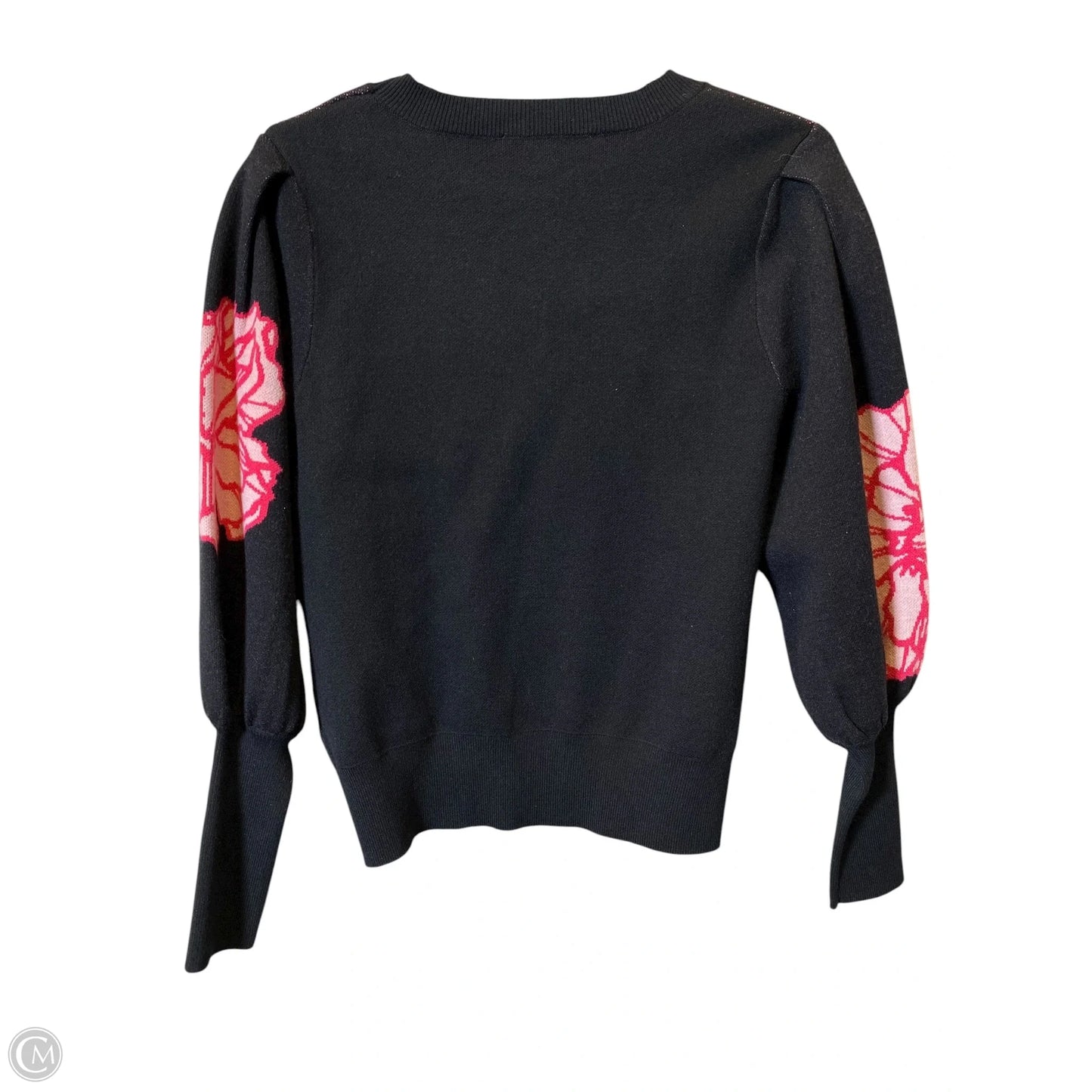 Sweater By Marc New York In Black & Pink, Size: S