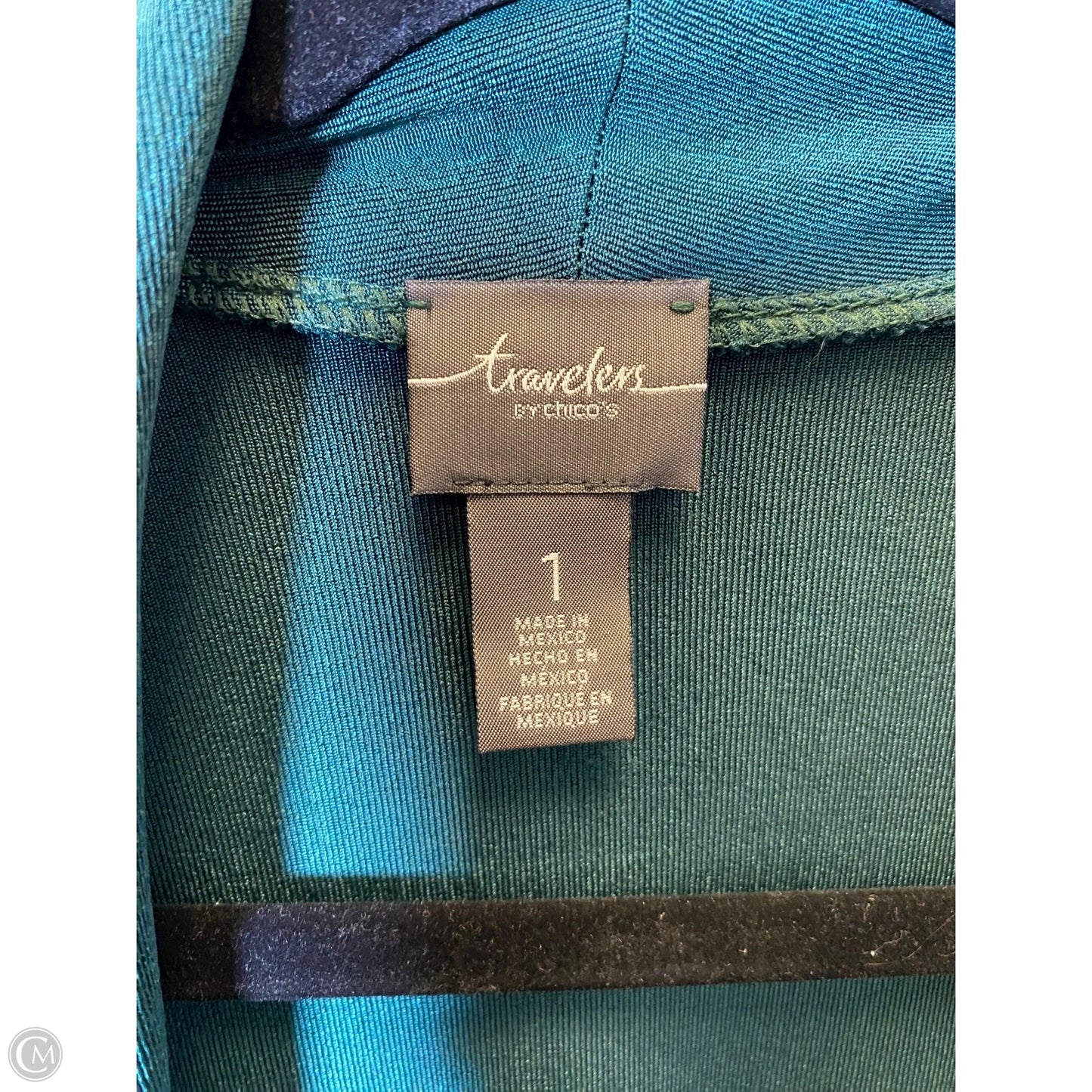 Cardigan By Chicos In Green, Size: M