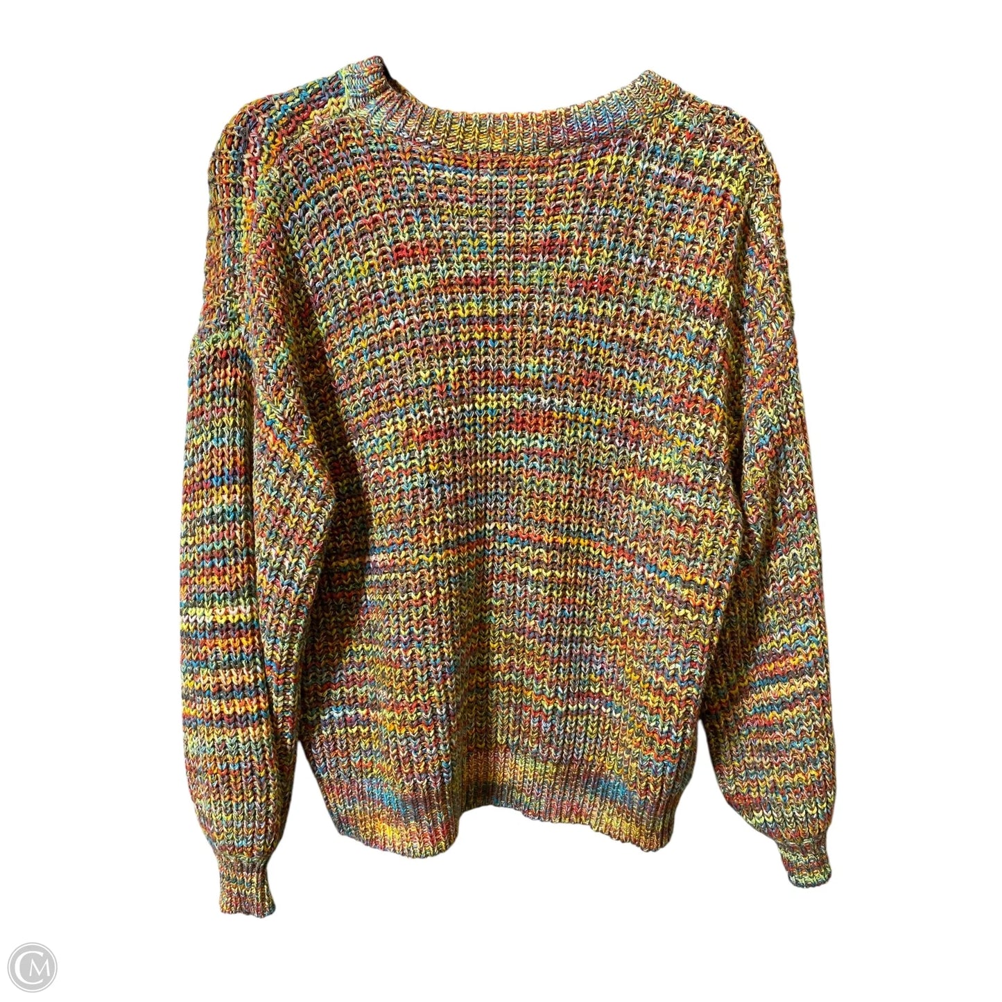 Sweater By Clothes Mentor In Multi-colored, Size: M