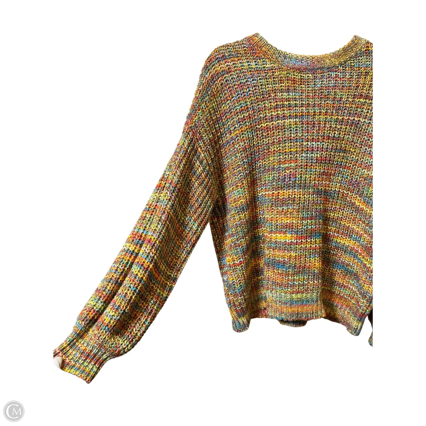 Sweater By Clothes Mentor In Multi-colored, Size: M