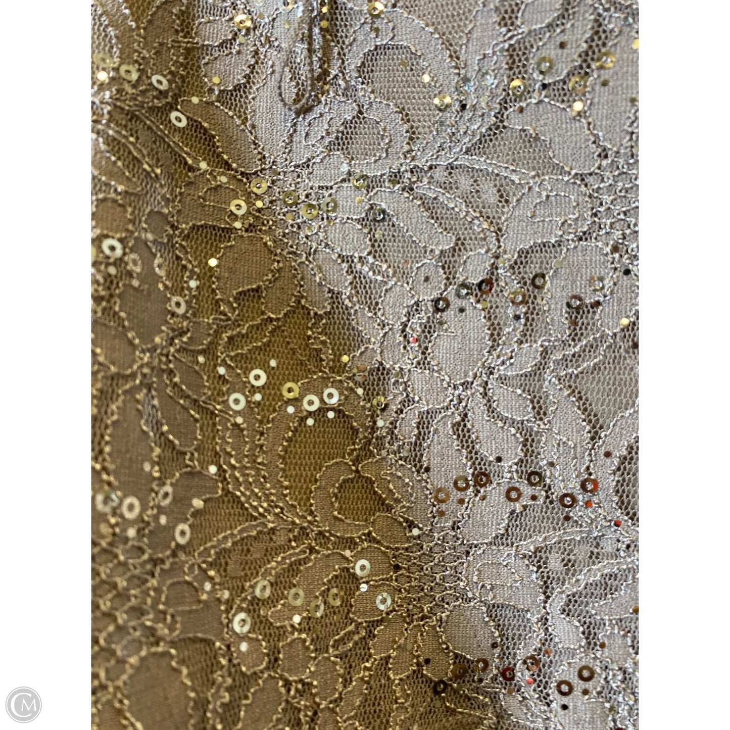 Dress Party Short By Ronnie Nicole In Gold, Size: 12