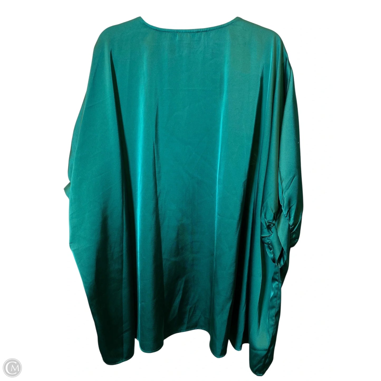 Top Short Sleeve By Entro In Green, Size: 2x