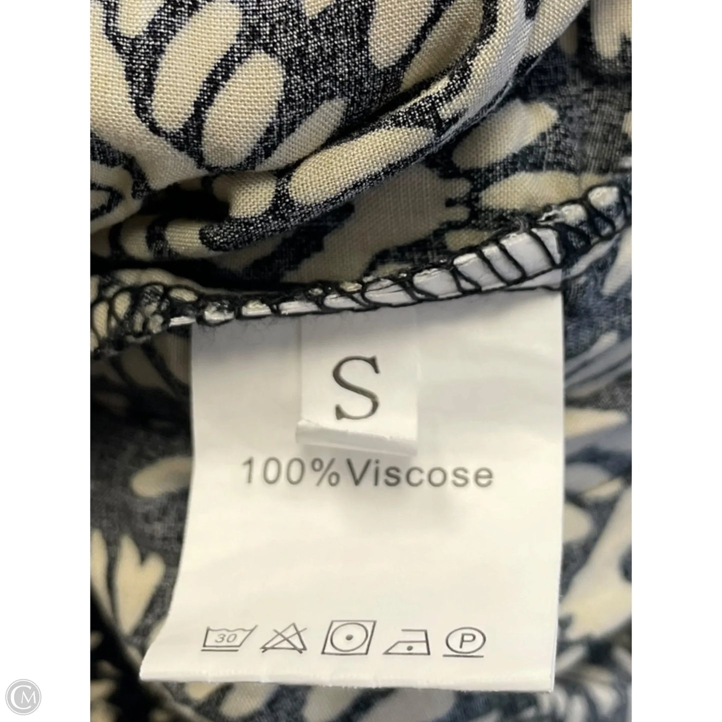 Pants Other By Clothes Mentor In Black & Cream, Size: S