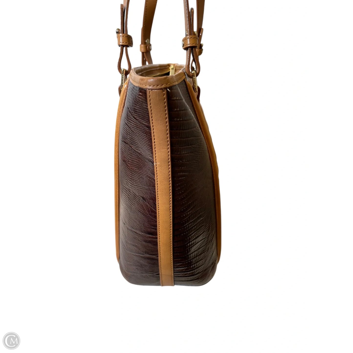 Handbag Designer By Brahmin, Size: Large