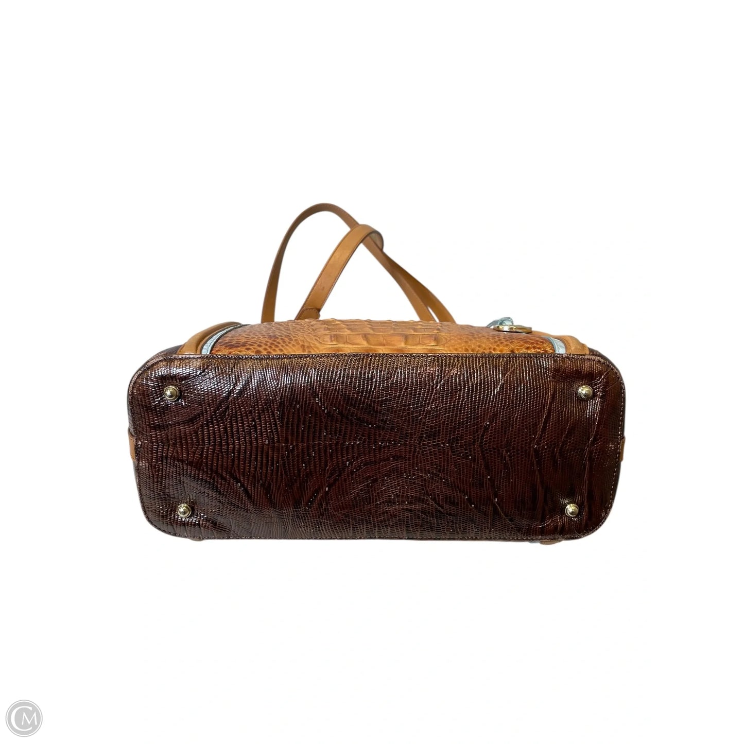 Handbag Designer By Brahmin, Size: Large