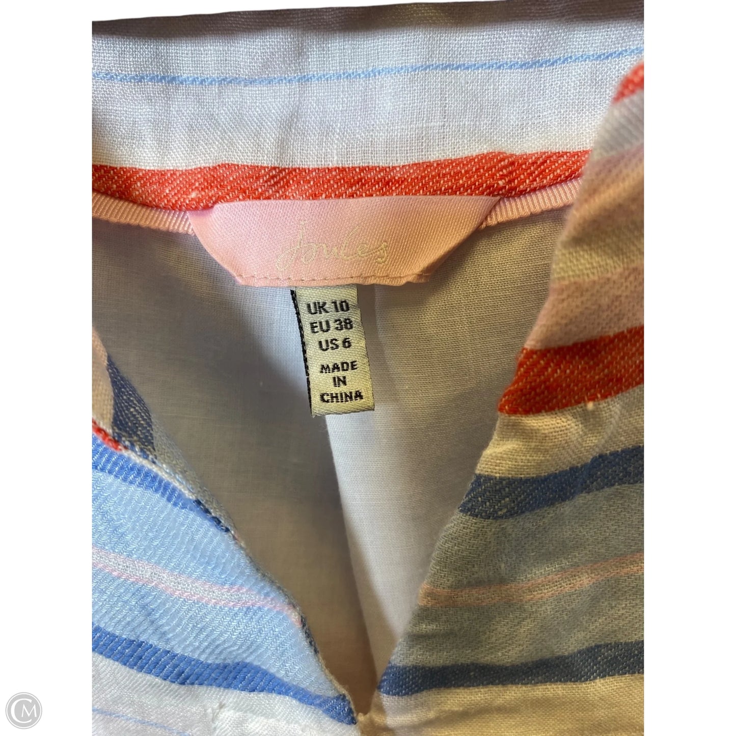 Dress Casual Midi By Joules In Multi-colored, Size: 6