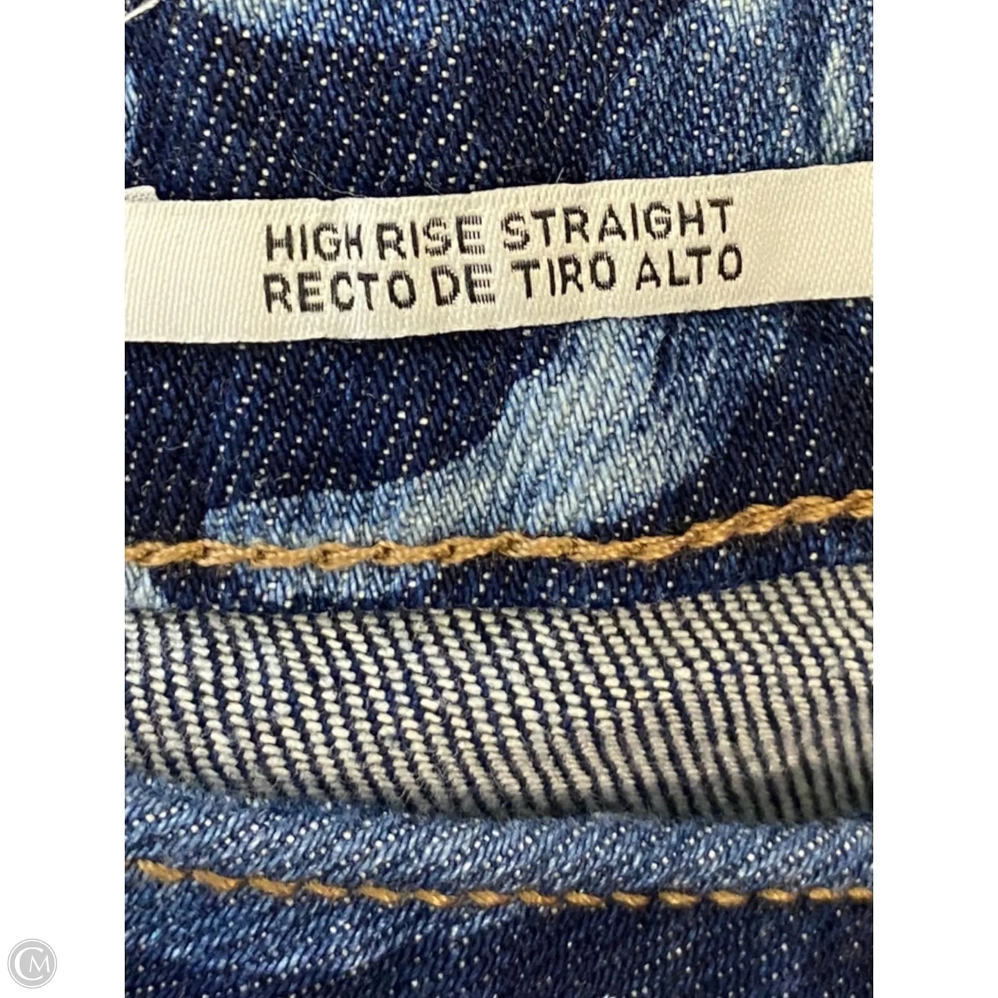 Jeans Straight By Ava & Viv In Blue, Size: 16