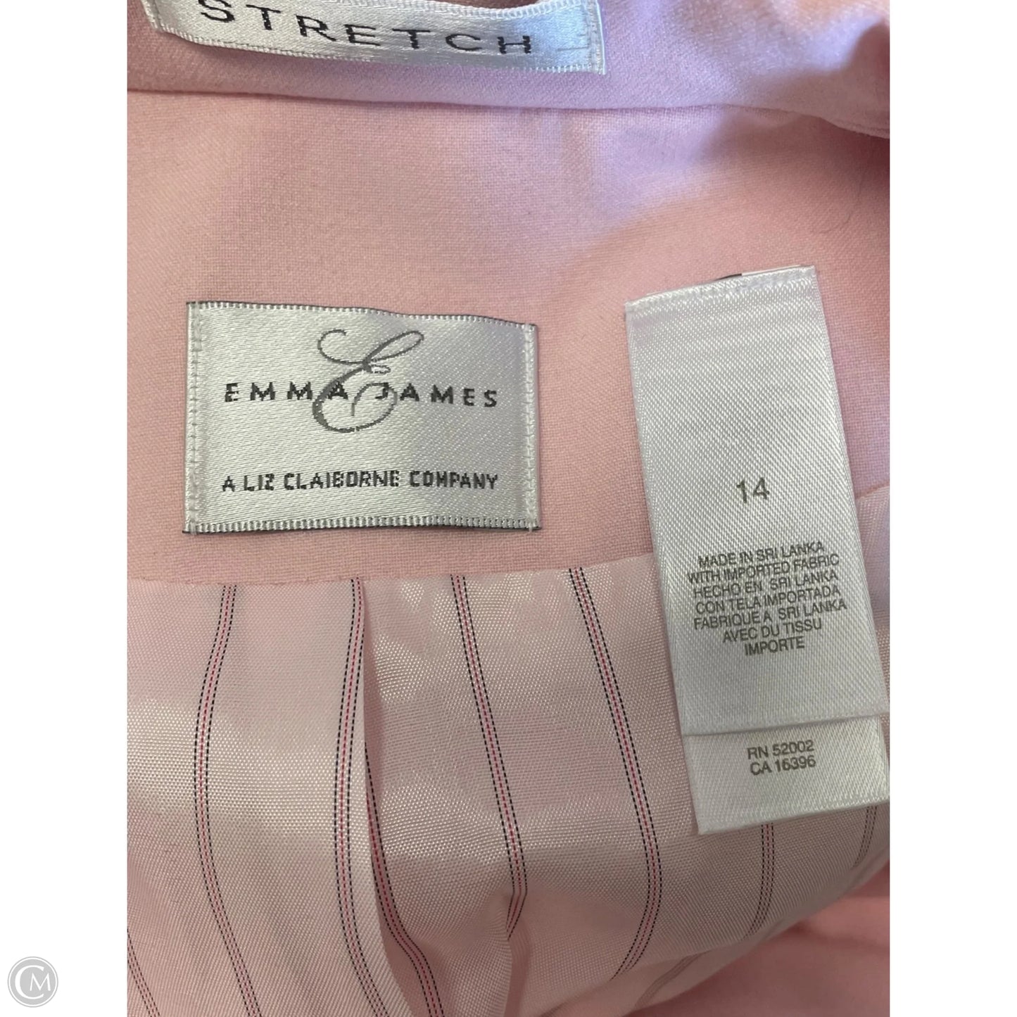 Dress Casual Midi By Clothes Mentor In Pink, Size: 14