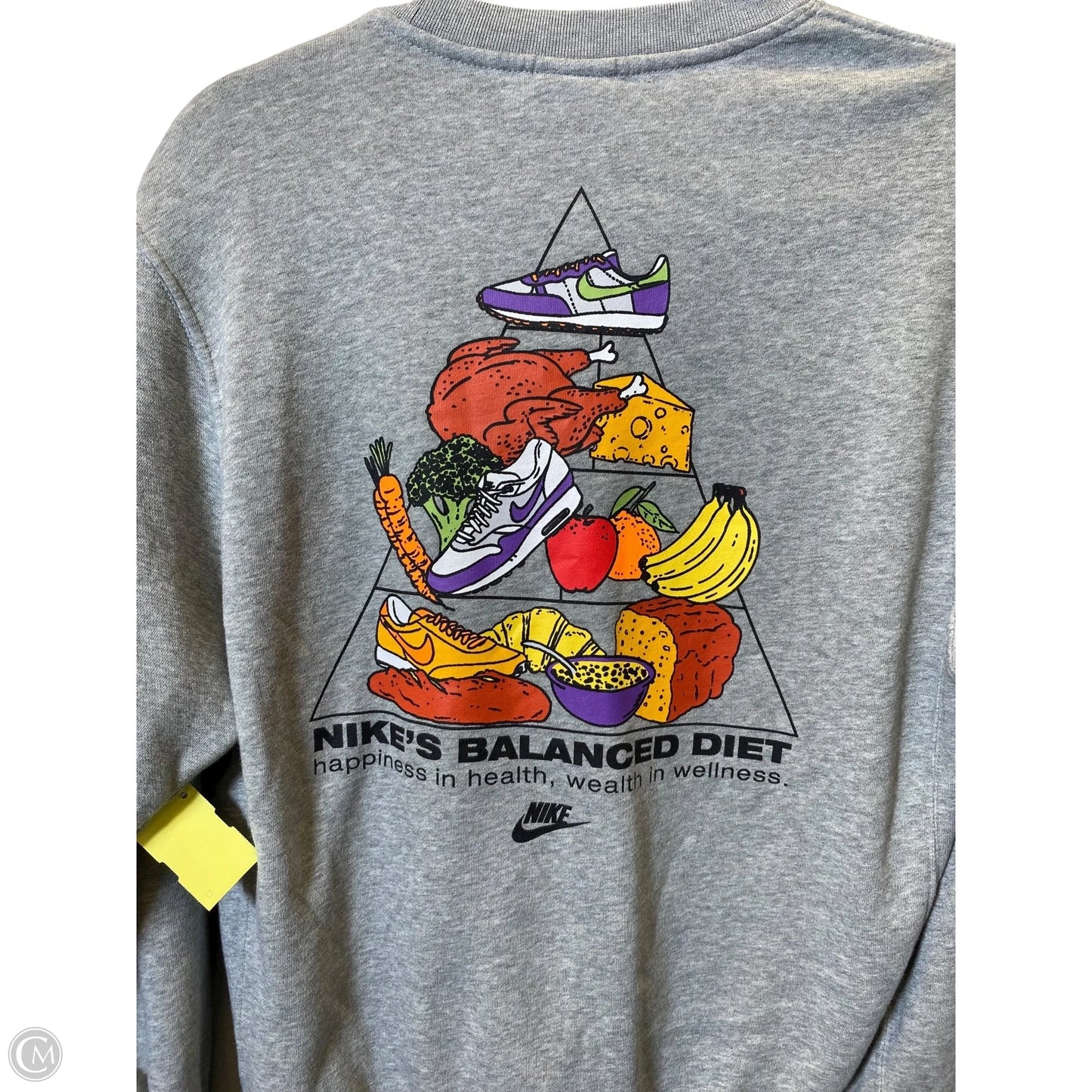 Sweatshirt Crewneck By Nike In Multi-colored, Size: S