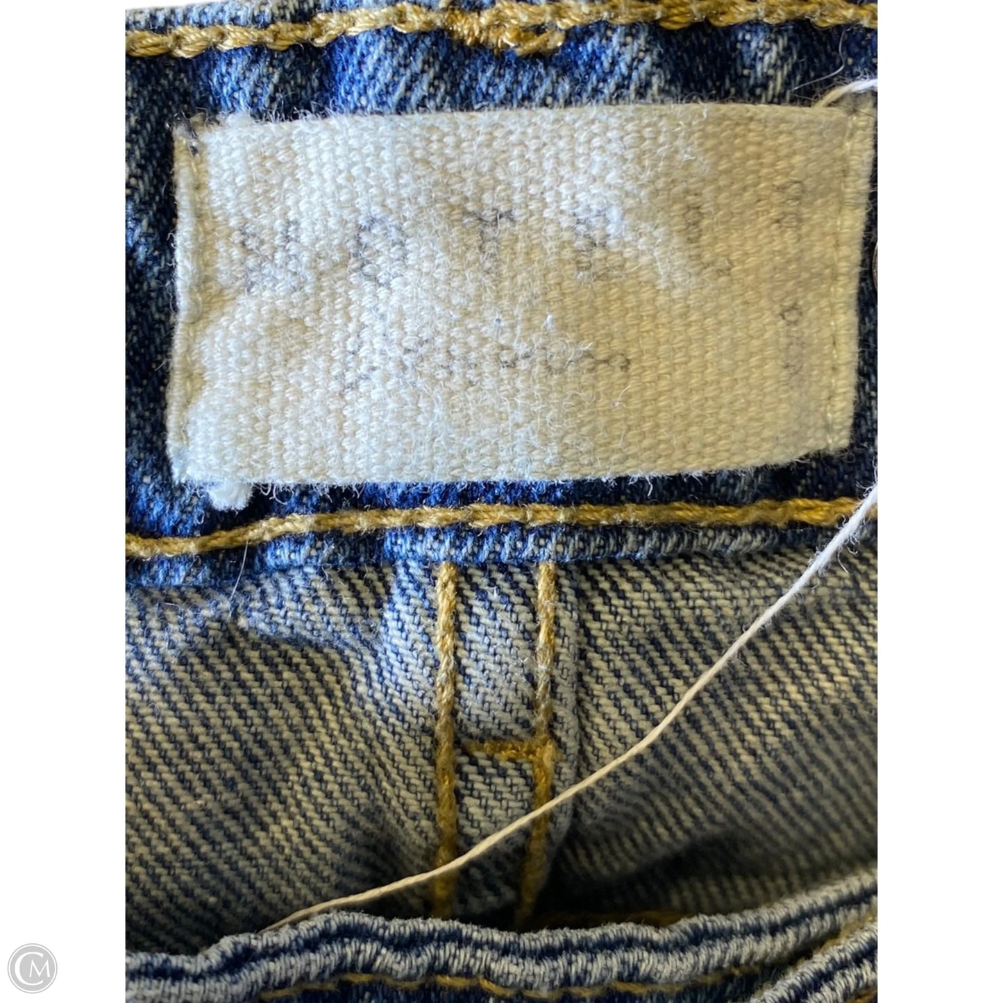 Jeans Wide Leg By Clothes Mentor In Blue Denim, Size: 2