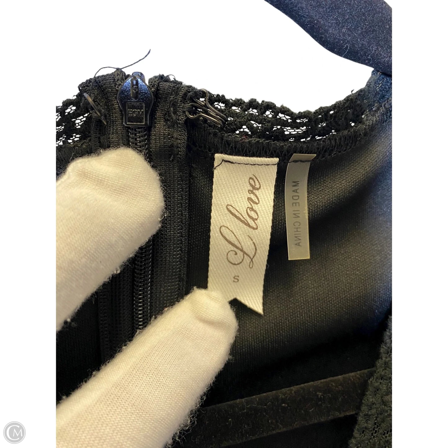 Dress Casual Maxi By L Love In Black, Size: S