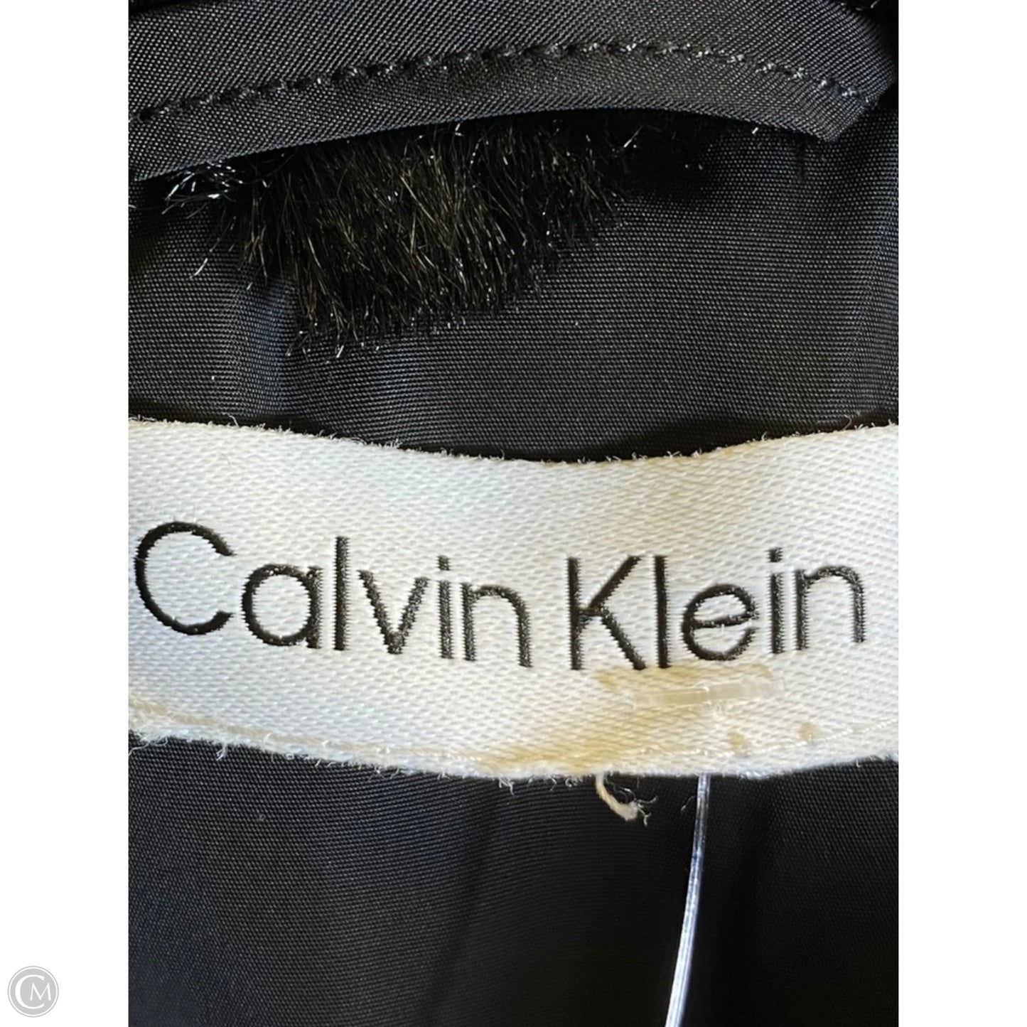 Jacket Faux Fur & Sherpa By Calvin Klein In Black, Size: 2x