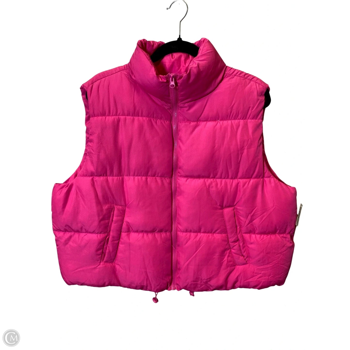 Vest Puffer & Quilted By No Boundaries In Pink, Size: Xxl