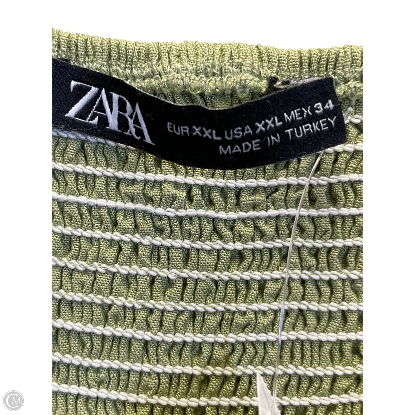 Dress Casual Maxi By Zara In Green, Size: Xxl