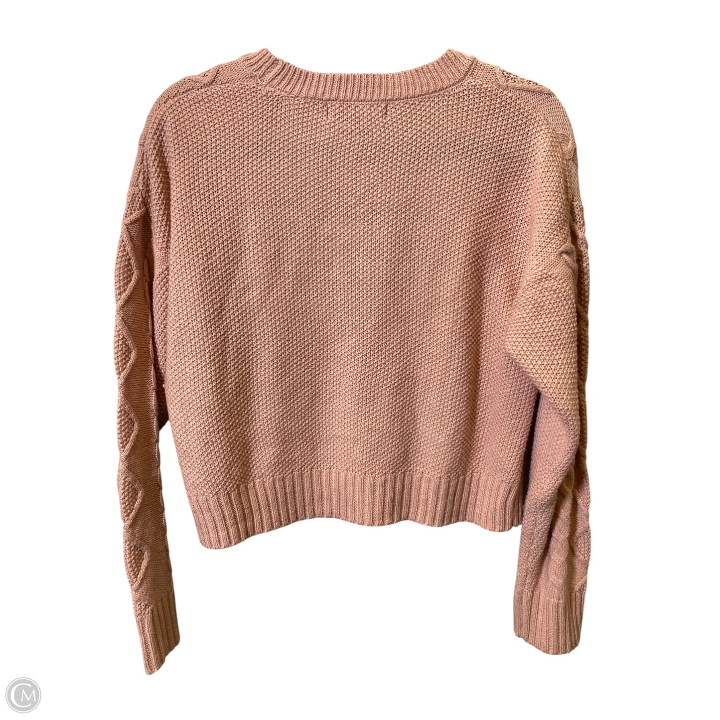 Sweater Cardigan By Almost Famous In Pink, Size: Xl