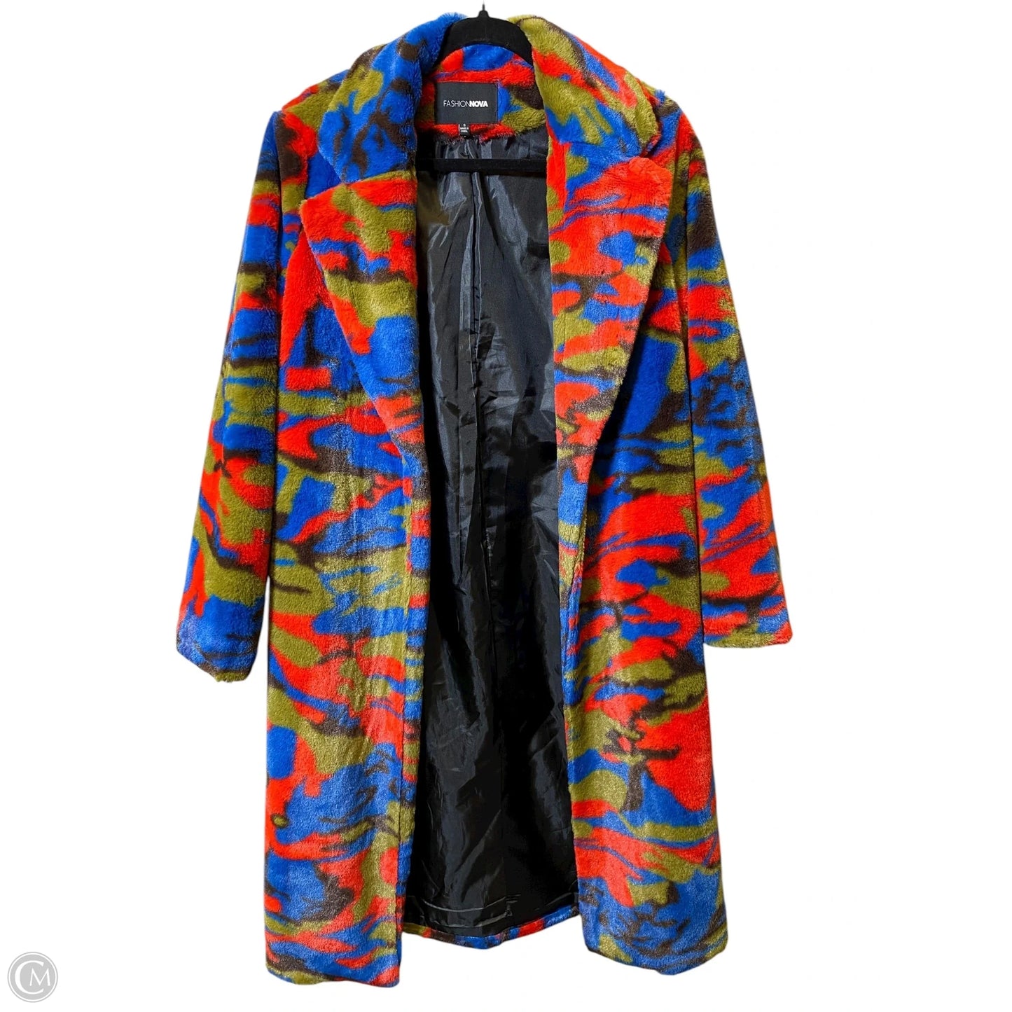 Jacket Faux Fur & Sherpa By Fashion Nova In Multi-colored, Size: S
